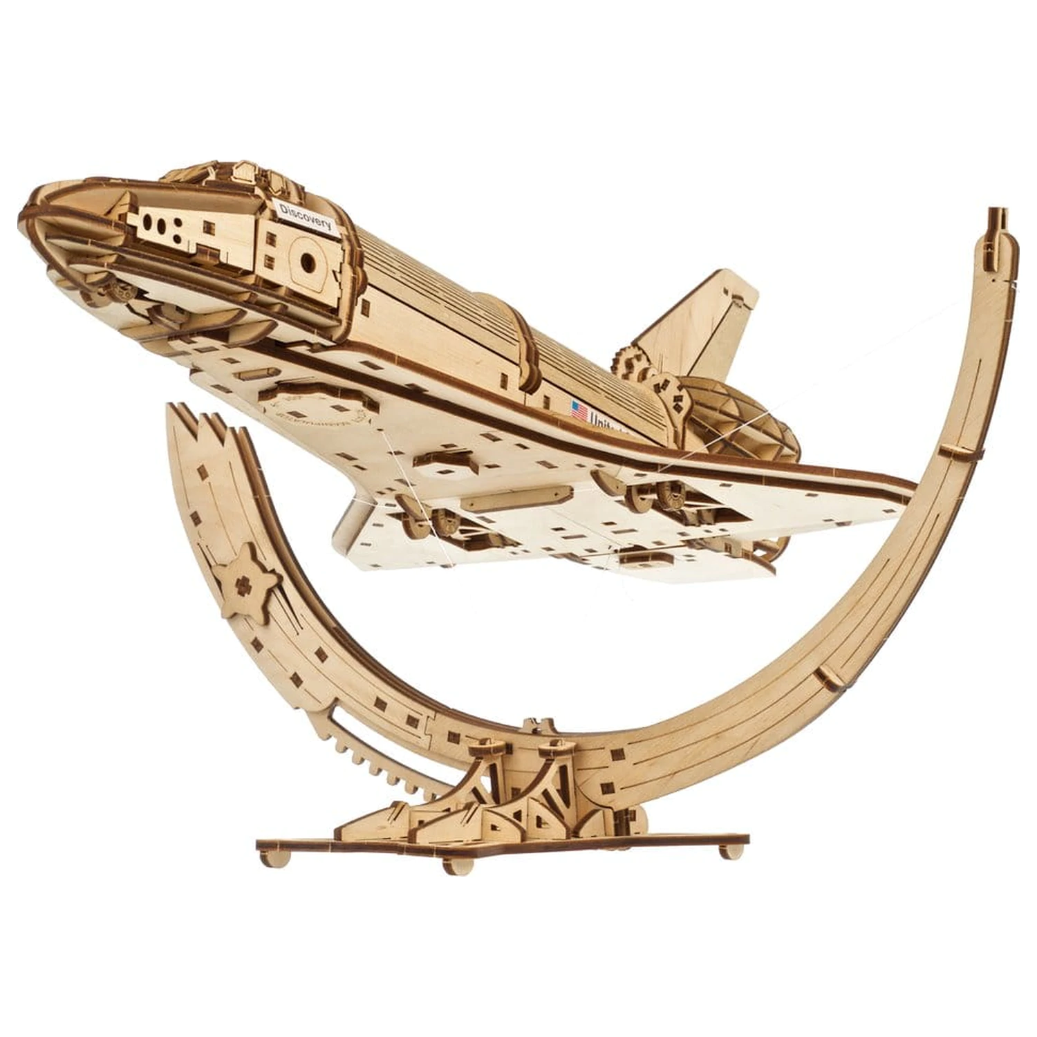 NASA 3D Drvena Slagalica Space Shuttle Discovery fotografija proizvoda