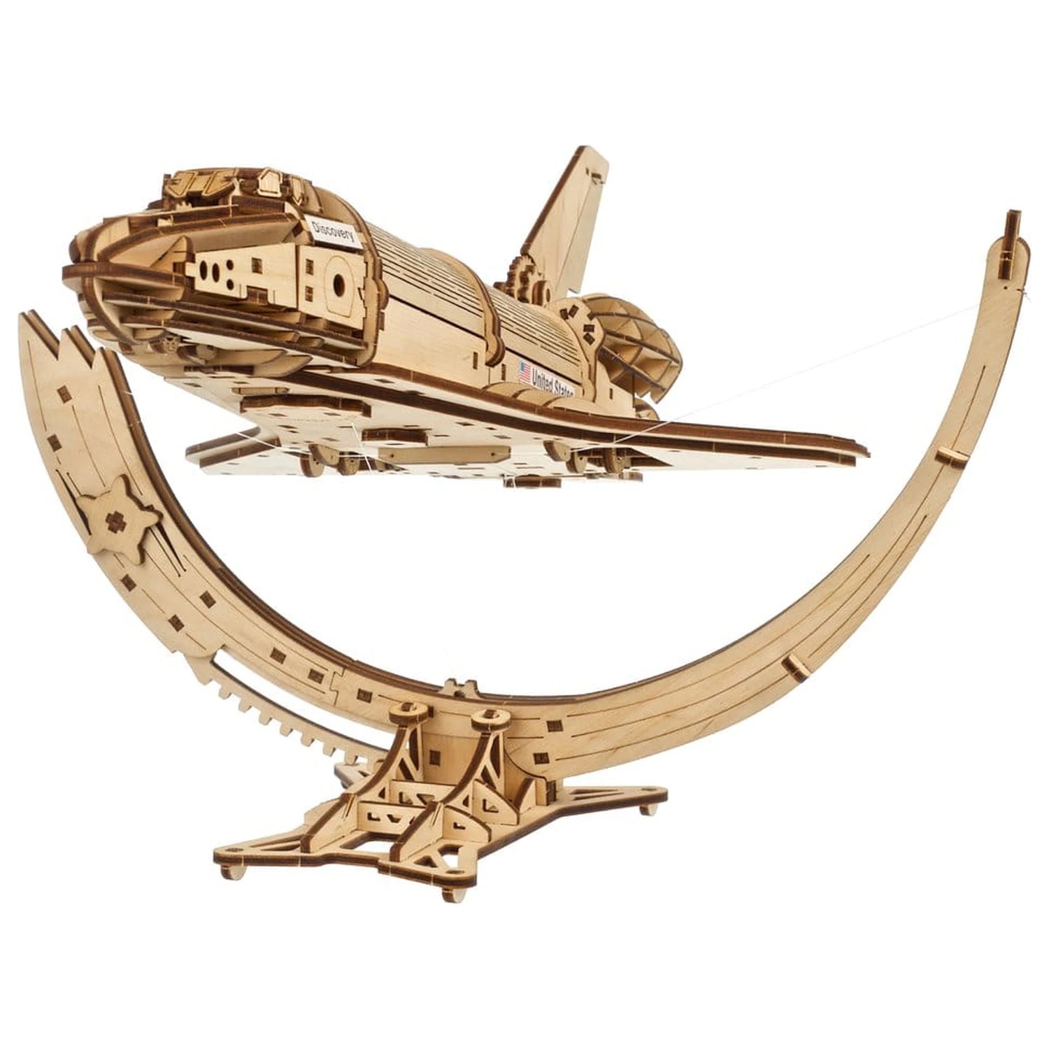 NASA 3D Drvena Slagalica Space Shuttle Discovery fotografija proizvoda