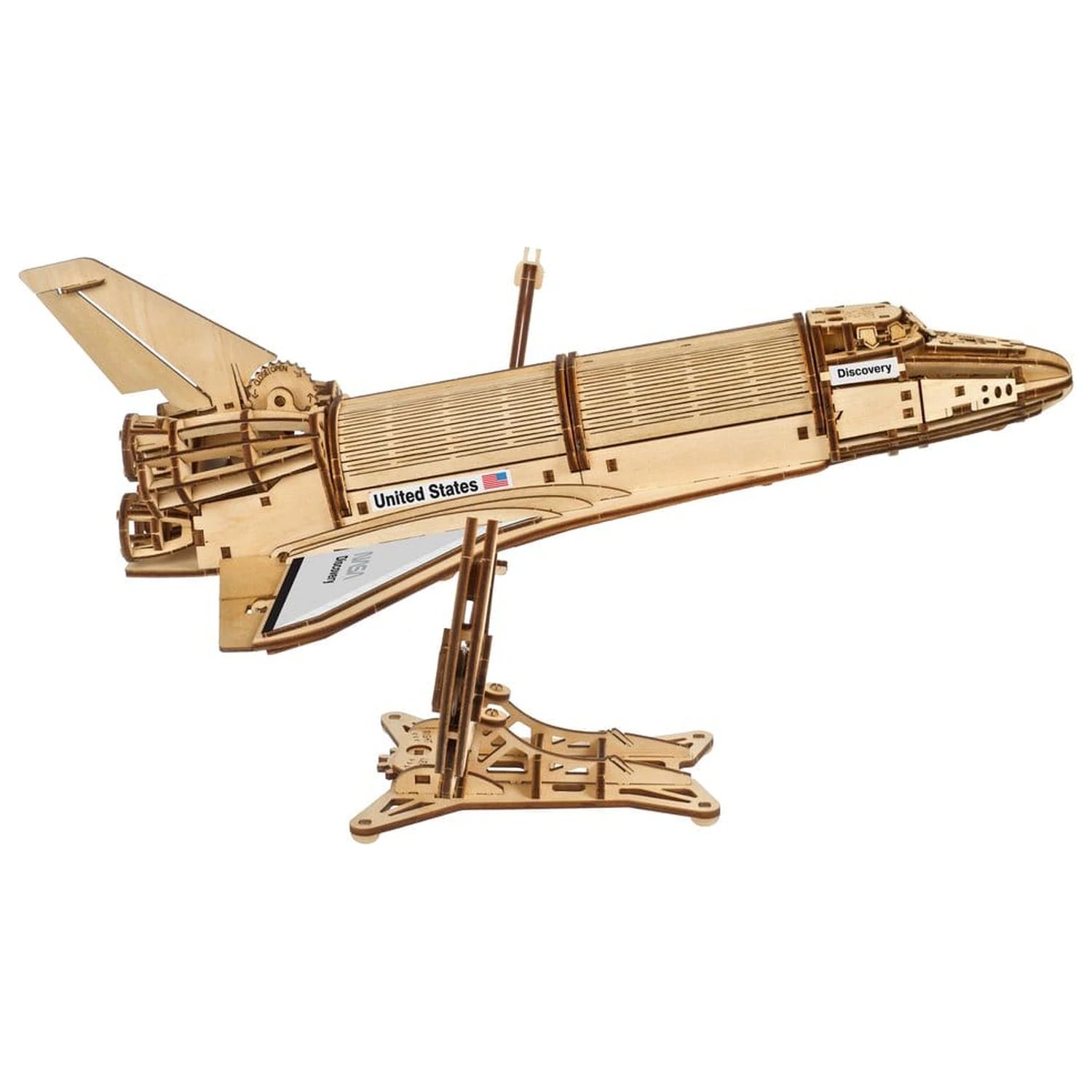 NASA 3D Drvena Slagalica Space Shuttle Discovery fotografija proizvoda