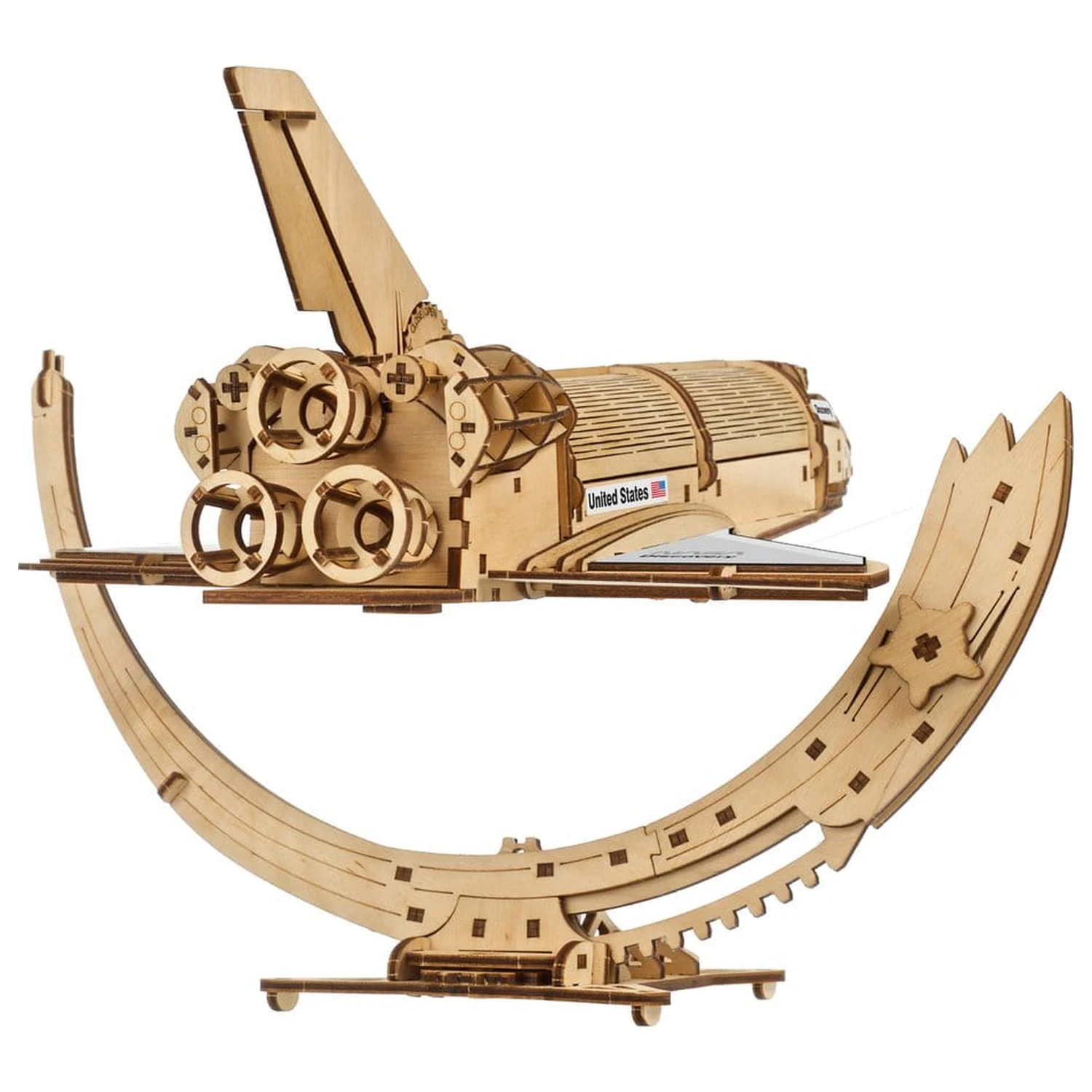 NASA 3D Drvena Slagalica Space Shuttle Discovery fotografija proizvoda