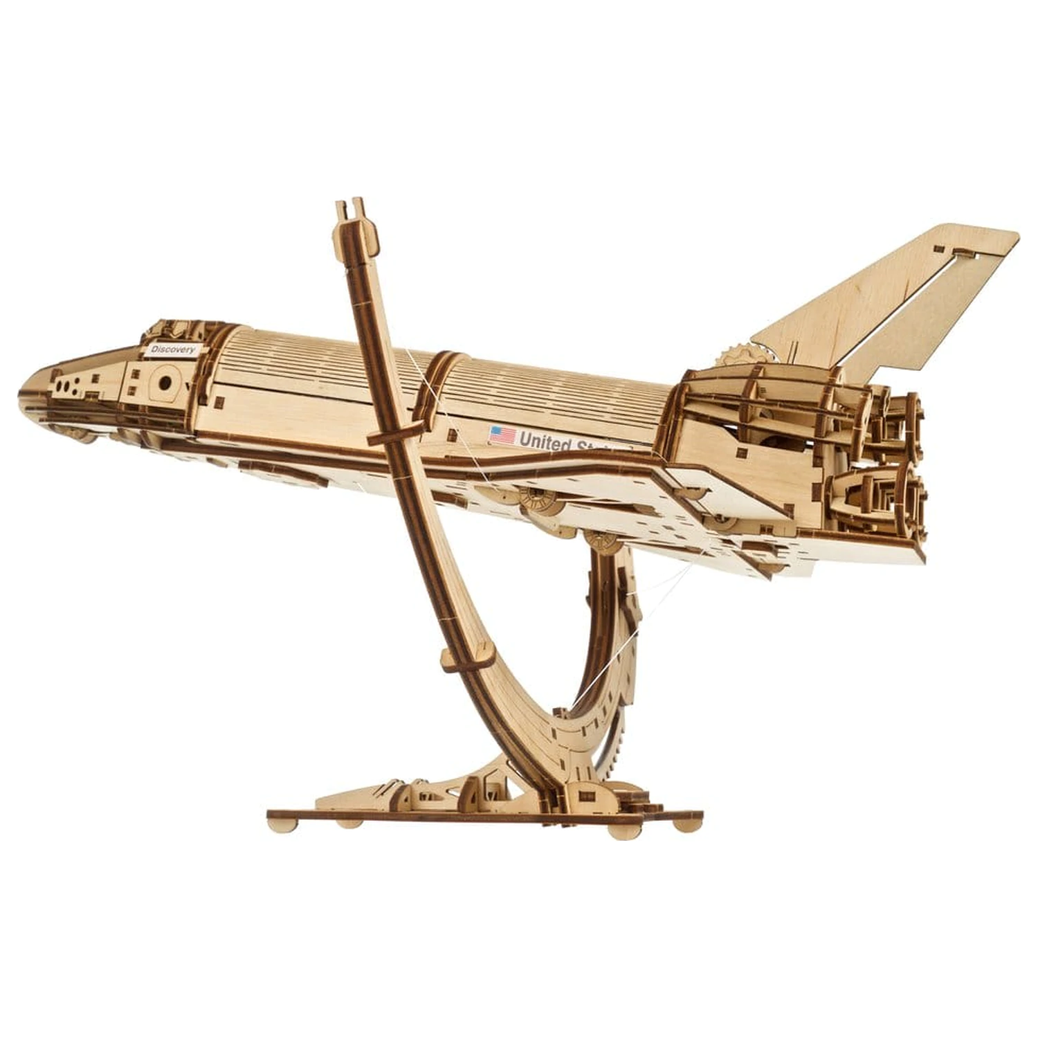 NASA 3D Drvena Slagalica Space Shuttle Discovery fotografija proizvoda