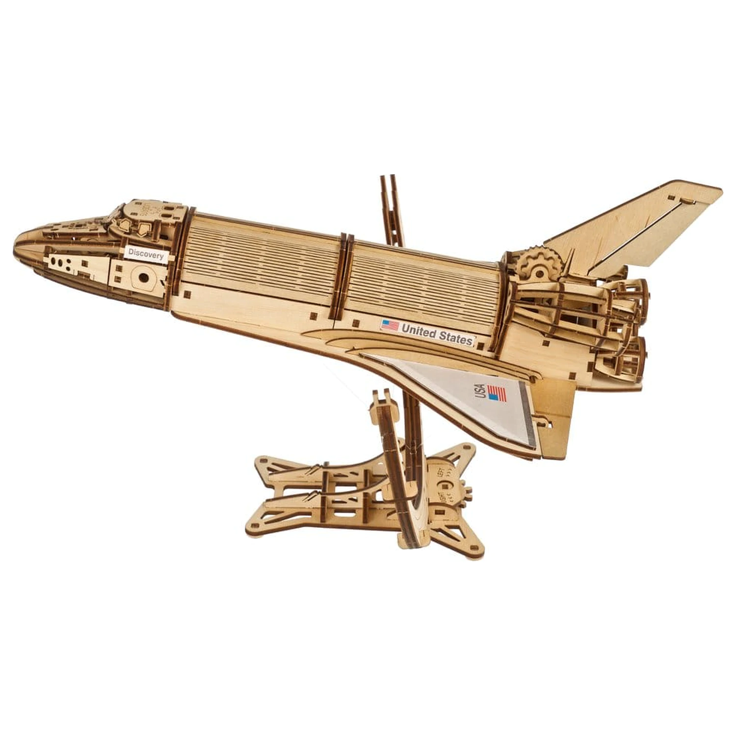 NASA 3D Drvena Slagalica Space Shuttle Discovery fotografija proizvoda