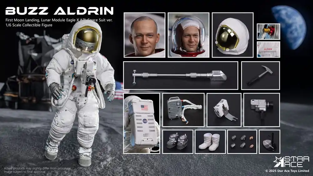 NASA Apollo 11 figura 1/6 Buzz Aldrin 30 cm fotografija proizvoda
