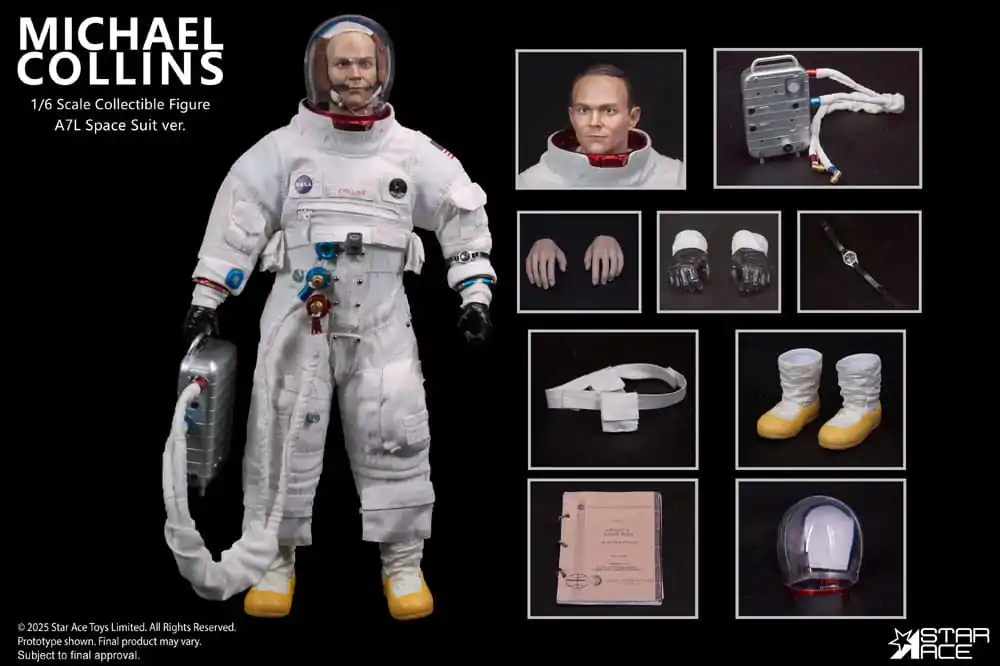 NASA Apollo 11 akcijska figura 1/6 Michael Collins 30 cm fotografija proizvoda