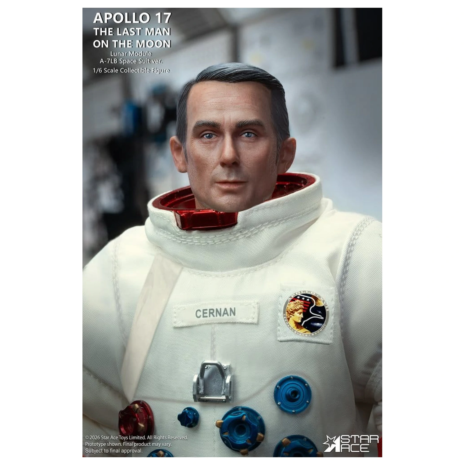 NASA Apollo 17 akcijska figura 1/6 The Last Man on the Moon 30 cm fotografija proizvoda
