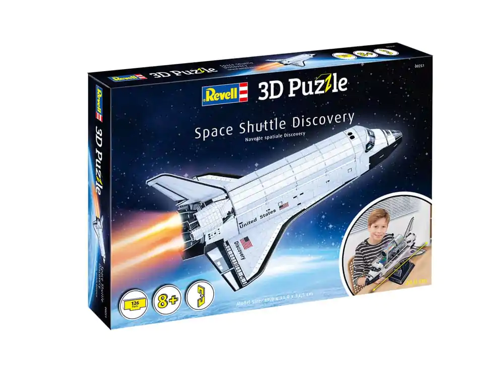 NASA 3D Puzzle Space Shuttle Discovery 49 cm fotografija proizvoda