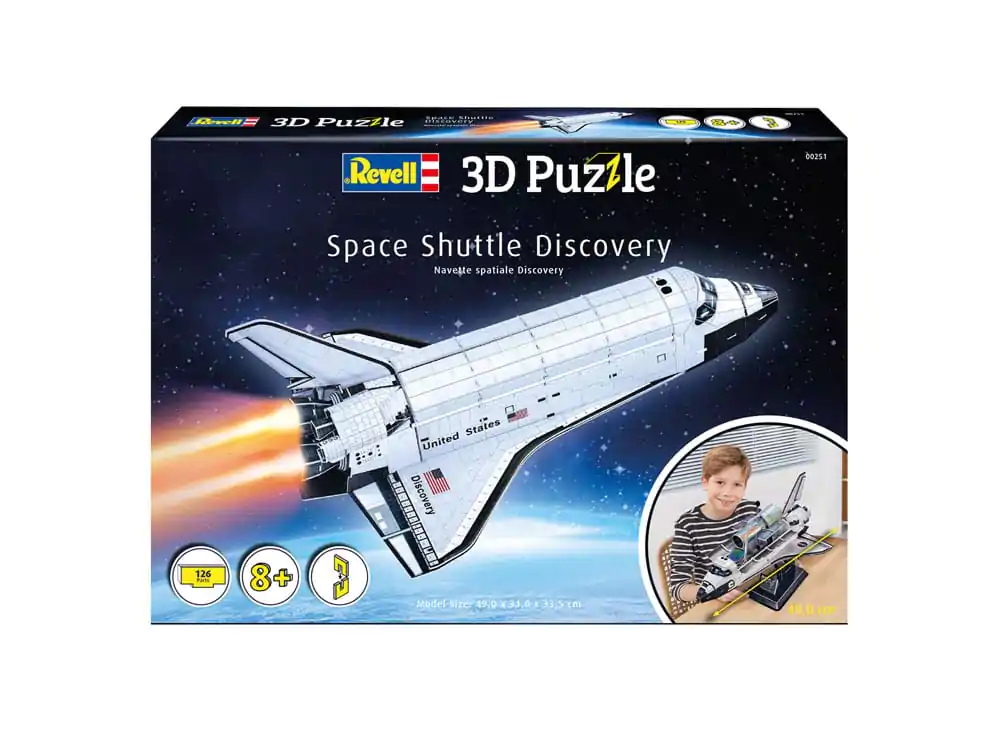 NASA 3D Puzzle Space Shuttle Discovery 49 cm fotografija proizvoda