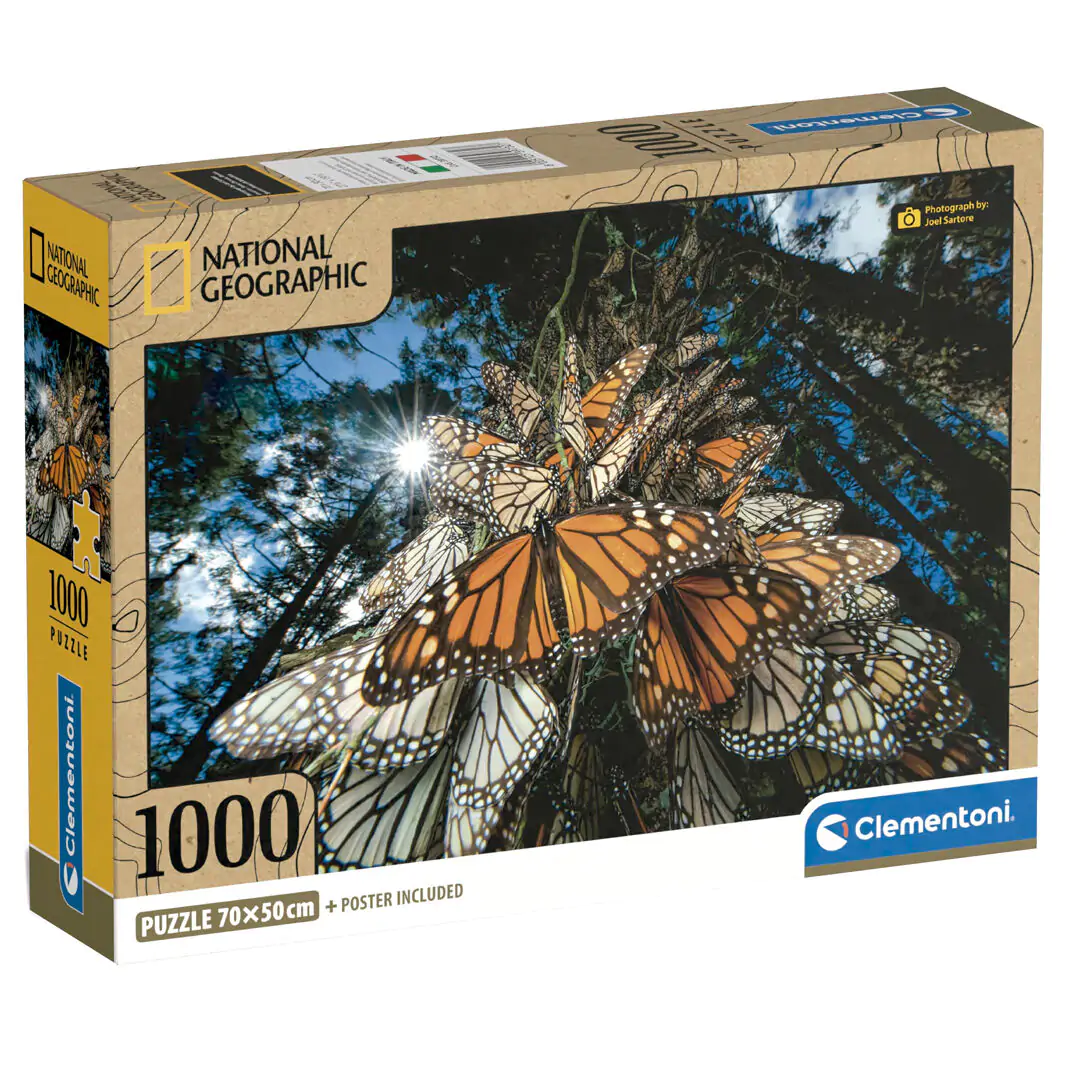 National Geographic Monarch Butter puzzle 1000 komada fotografija proizvoda