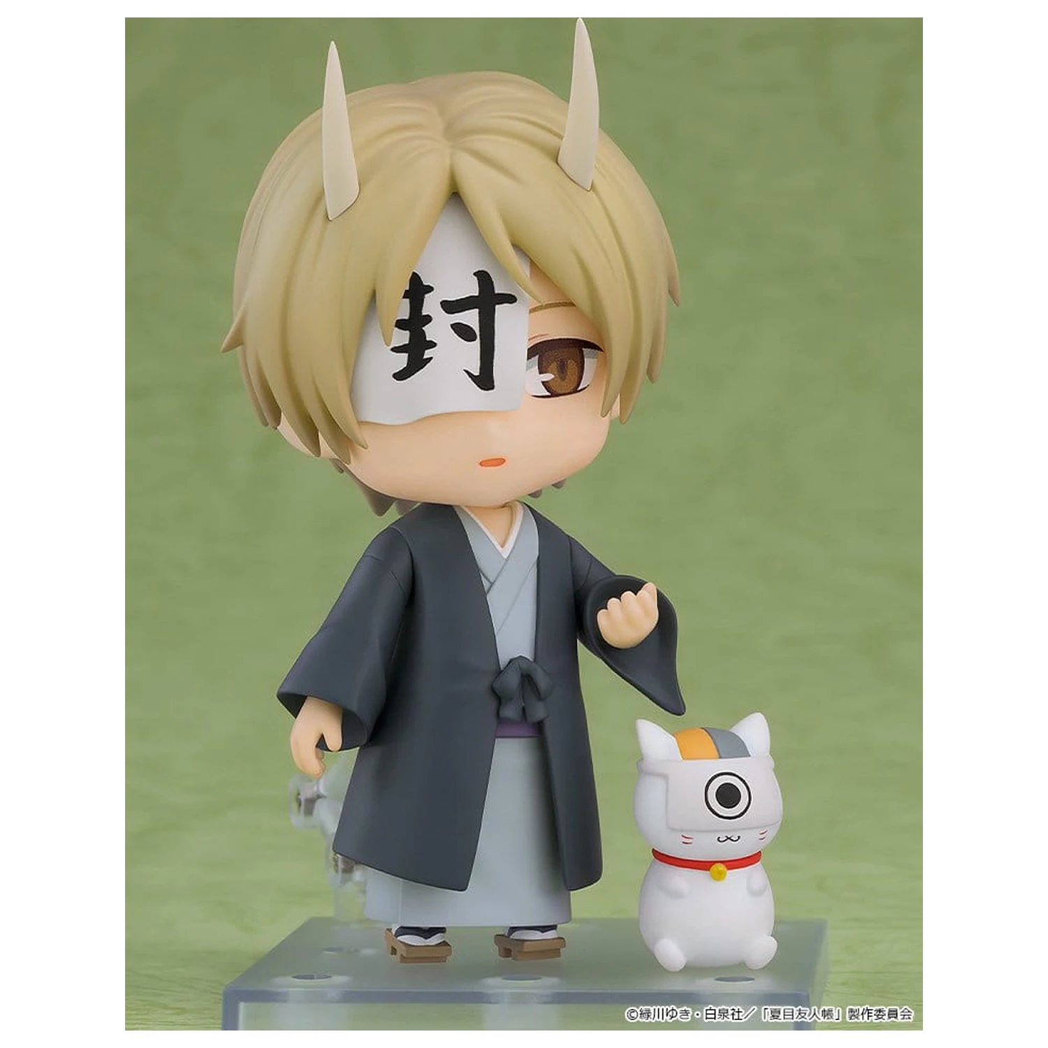 Natsume Yujin-cho Nendoroid Basic figura Takashi Natsume & Nyanko Sensei: Ceremonial Ver. 10 cm fotografija proizvoda