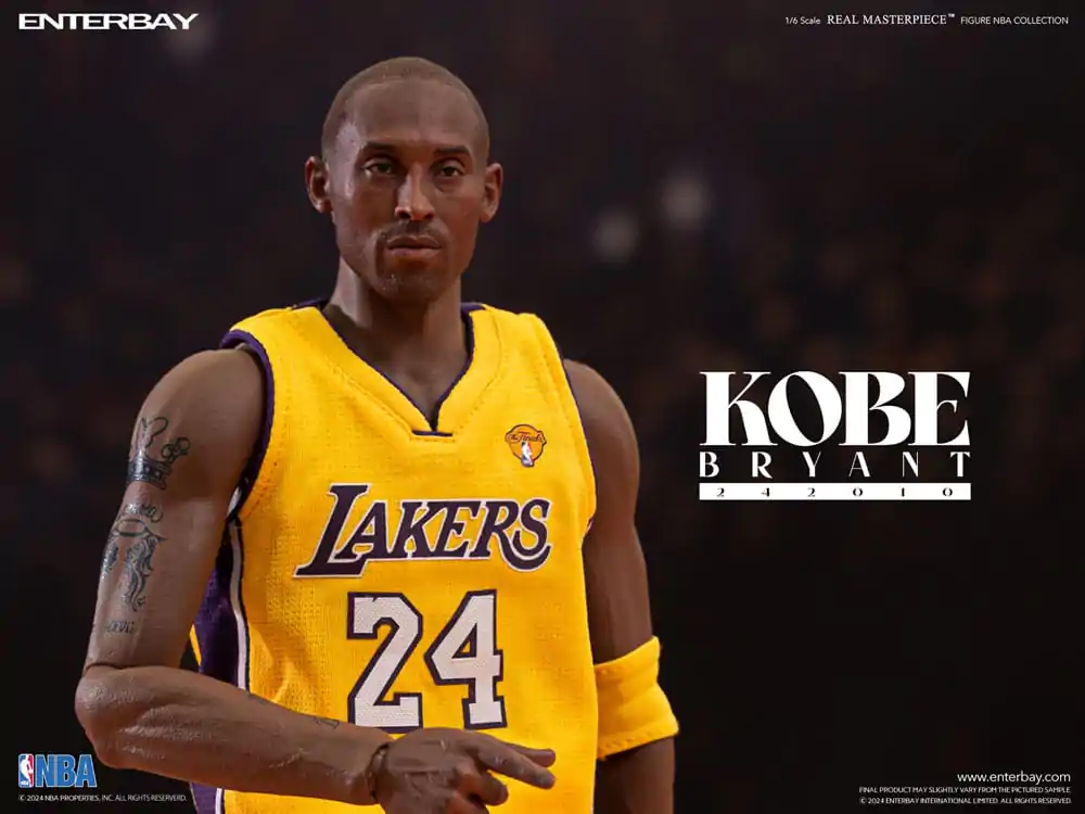 NBA Collection Real Masterpiece akcijska figura 1/6 Kobe Bryant 24 2010 Limited Edition 30 cm fotografija proizvoda