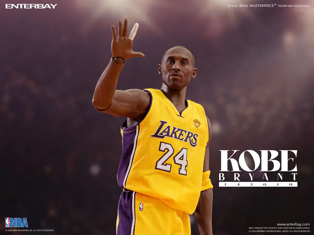 NBA Collection Real Masterpiece akcijska figura 1/6 Kobe Bryant 24 2010 Limited Edition 30 cm fotografija proizvoda