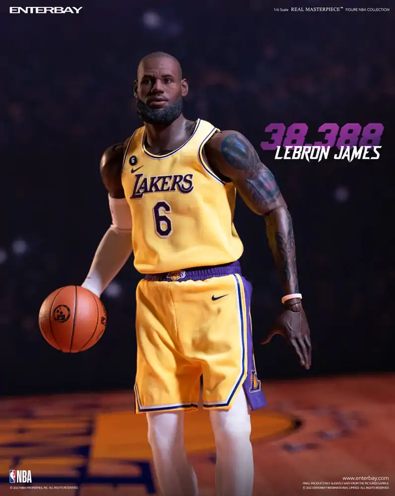 NBA kolekcija Real Masterpiece akcijska figura 1/6 Lebron James Special Edition 30 cm fotografija proizvoda