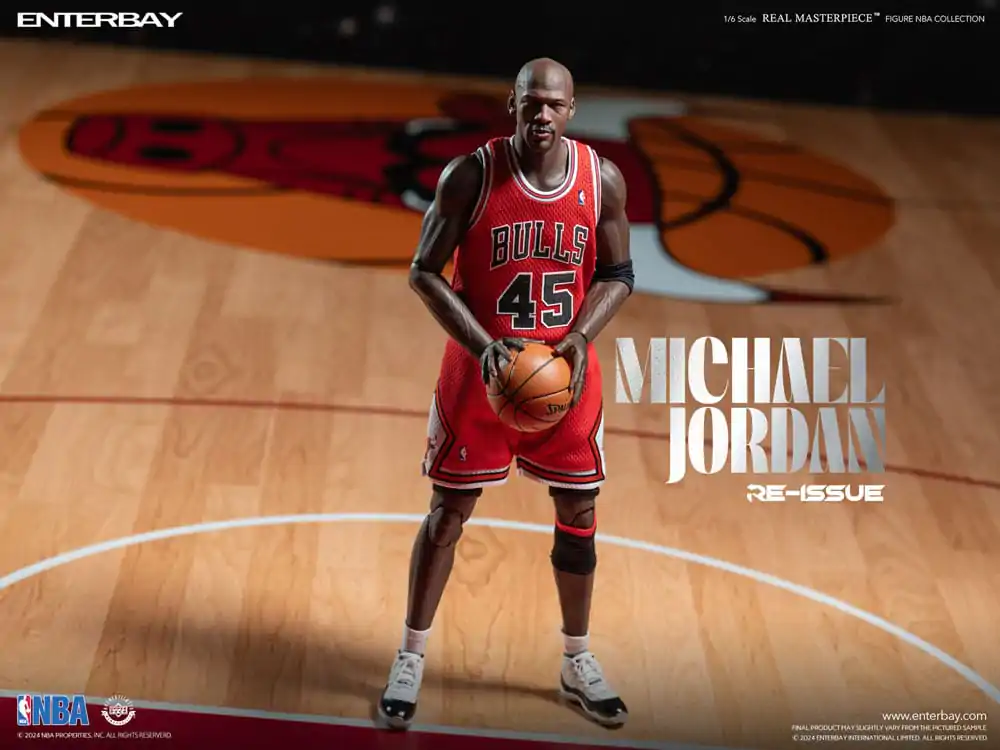 NBA Collection Real Masterpiece akcijska figura 1/6 Michael Jordan I'm Back Edition Limited 30 cm fotografija proizvoda