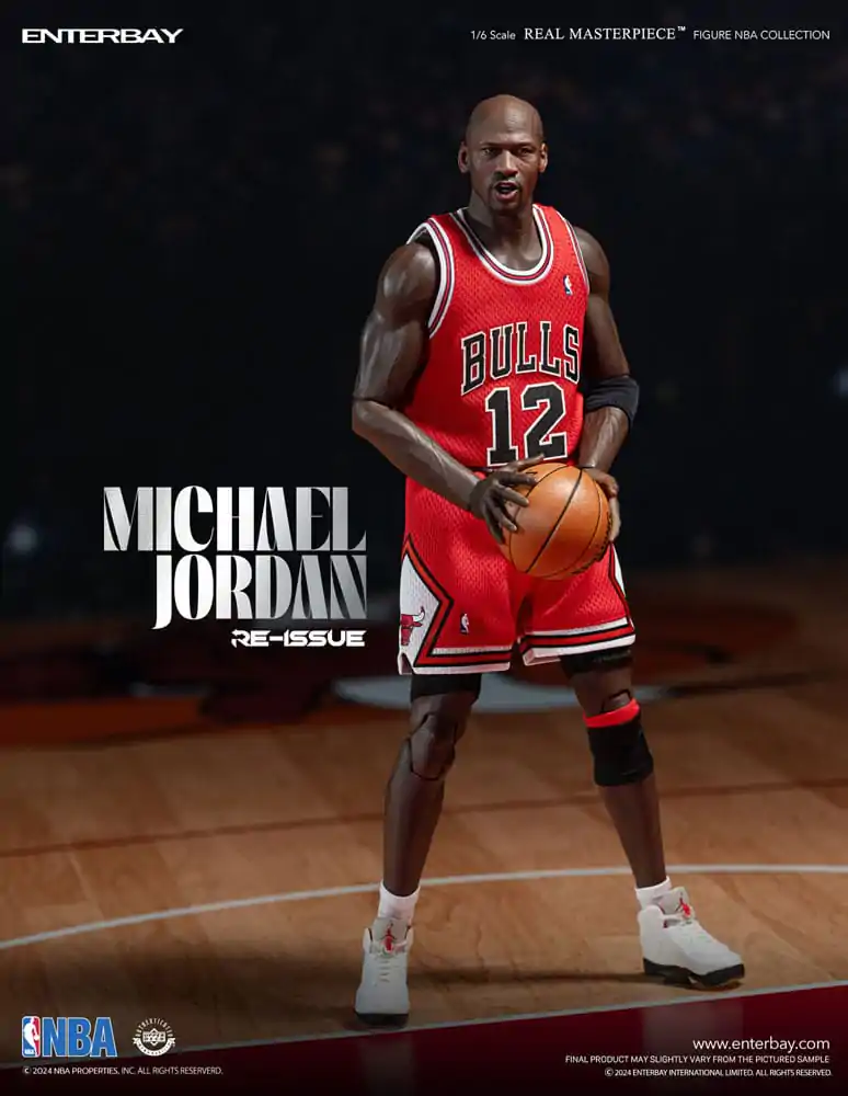 NBA Collection Real Masterpiece akcijska figura 1/6 Michael Jordan I'm Back Edition Limited 30 cm fotografija proizvoda