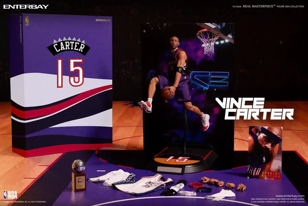 NBA kolekcija Real Masterpiece akcijska figura 1/6 Vince Carter Special Edition 30 cm fotografija proizvoda