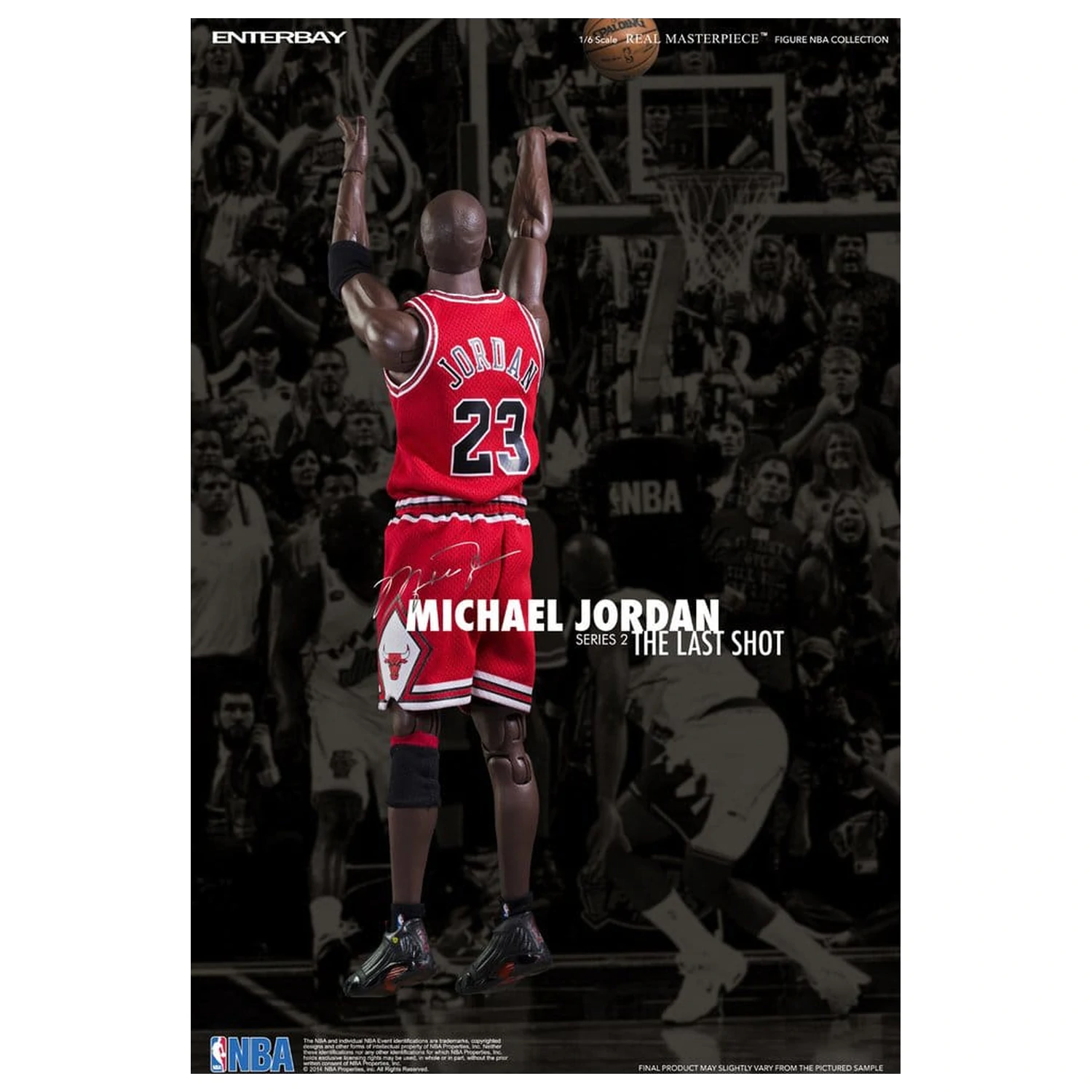 NBA Collection Real Masterpiece akcijska figura 1/6 Michael Jordan Series 2 (Road Jersey Edition) 33 cm fotografija proizvoda