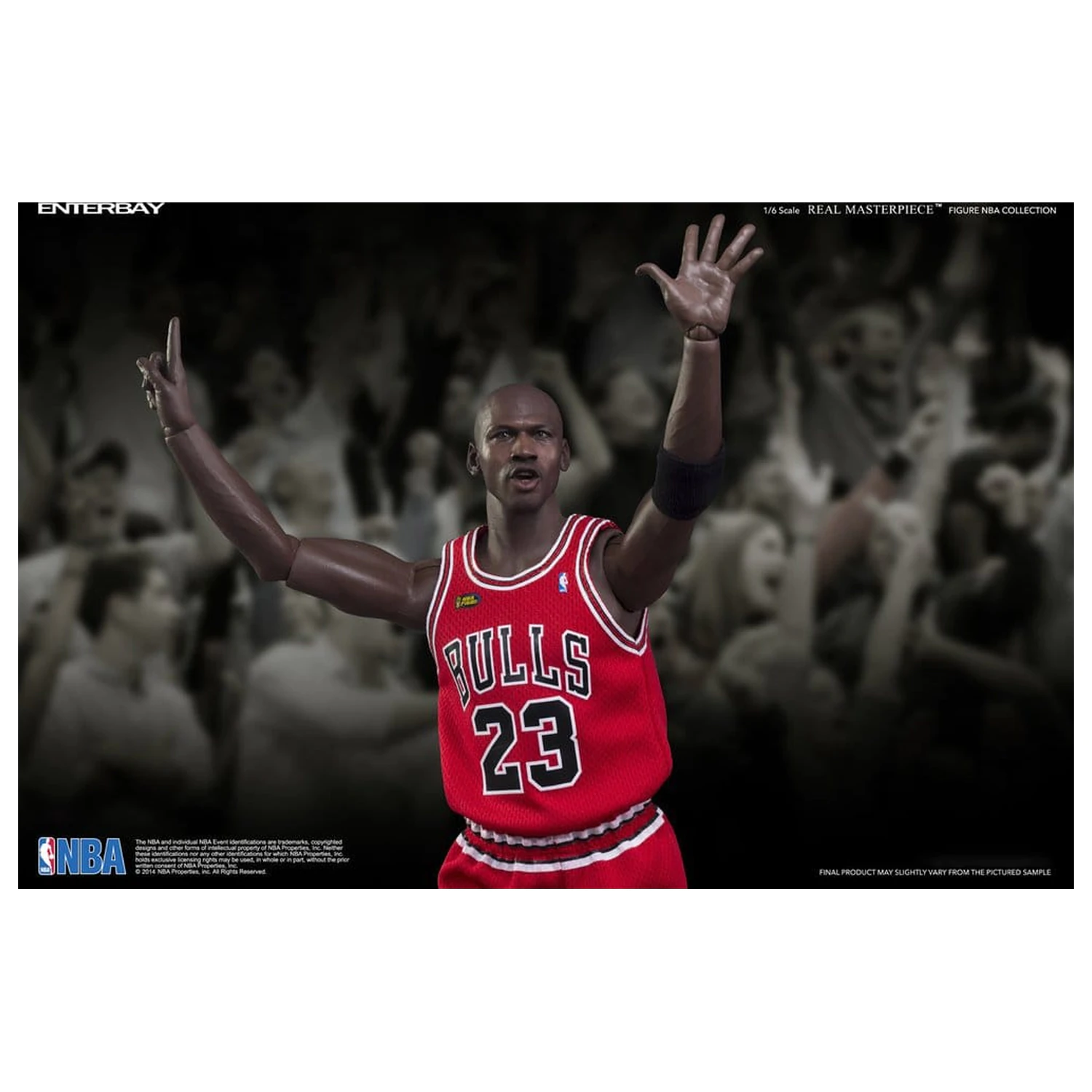 NBA Collection Real Masterpiece akcijska figura 1/6 Michael Jordan Series 2 (Road Jersey Edition) 33 cm fotografija proizvoda