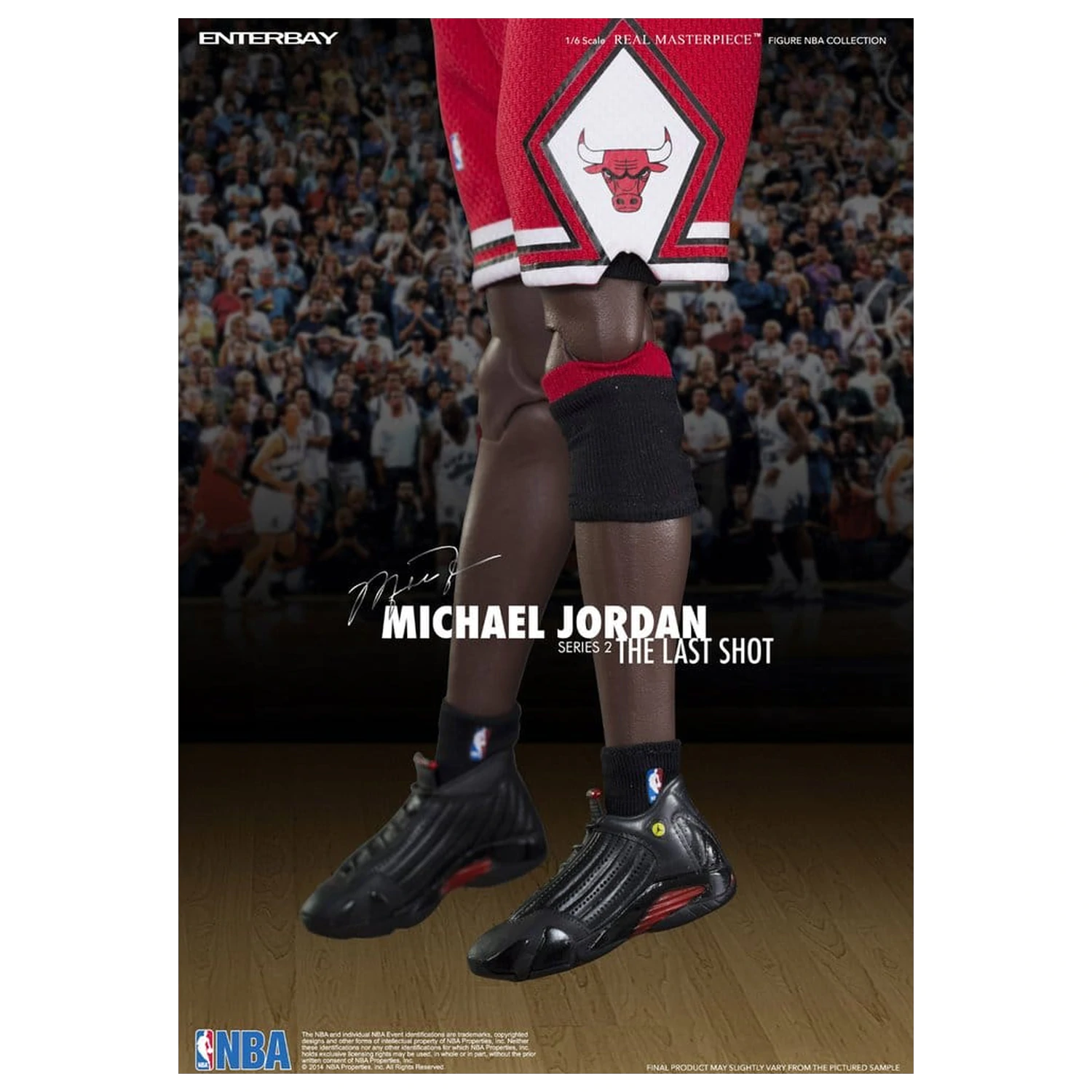 NBA Collection Real Masterpiece akcijska figura 1/6 Michael Jordan Series 2 (Road Jersey Edition) 33 cm fotografija proizvoda