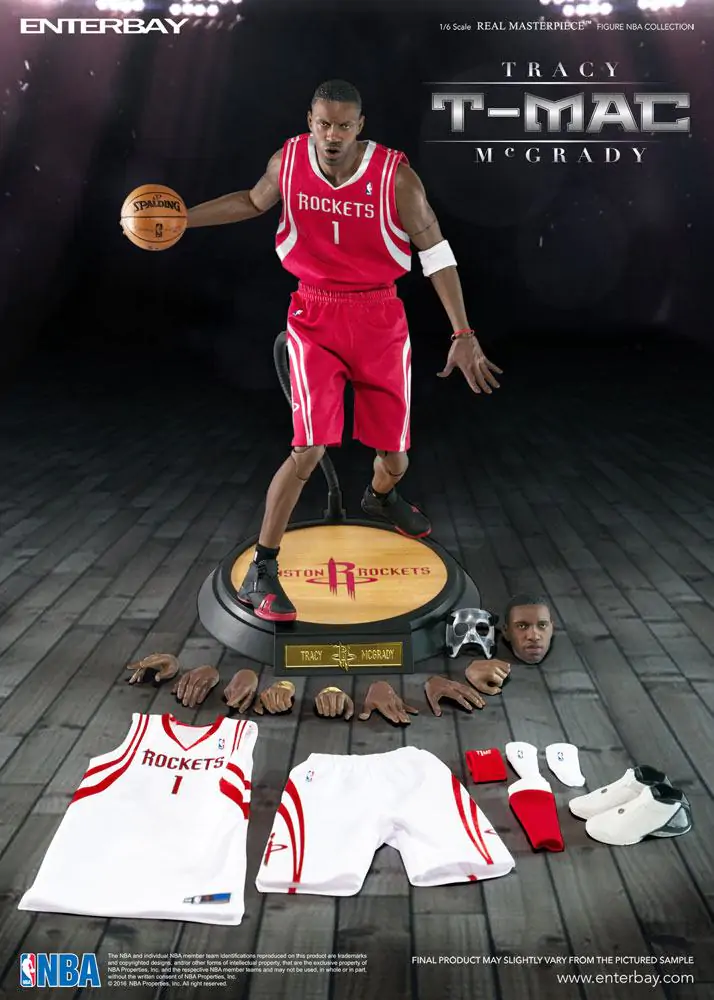 NBA Kolekcija Real Masterpiece akcijska figura 1/6 Tracy McGrady Limited Retro Edition 30 cm fotografija proizvoda