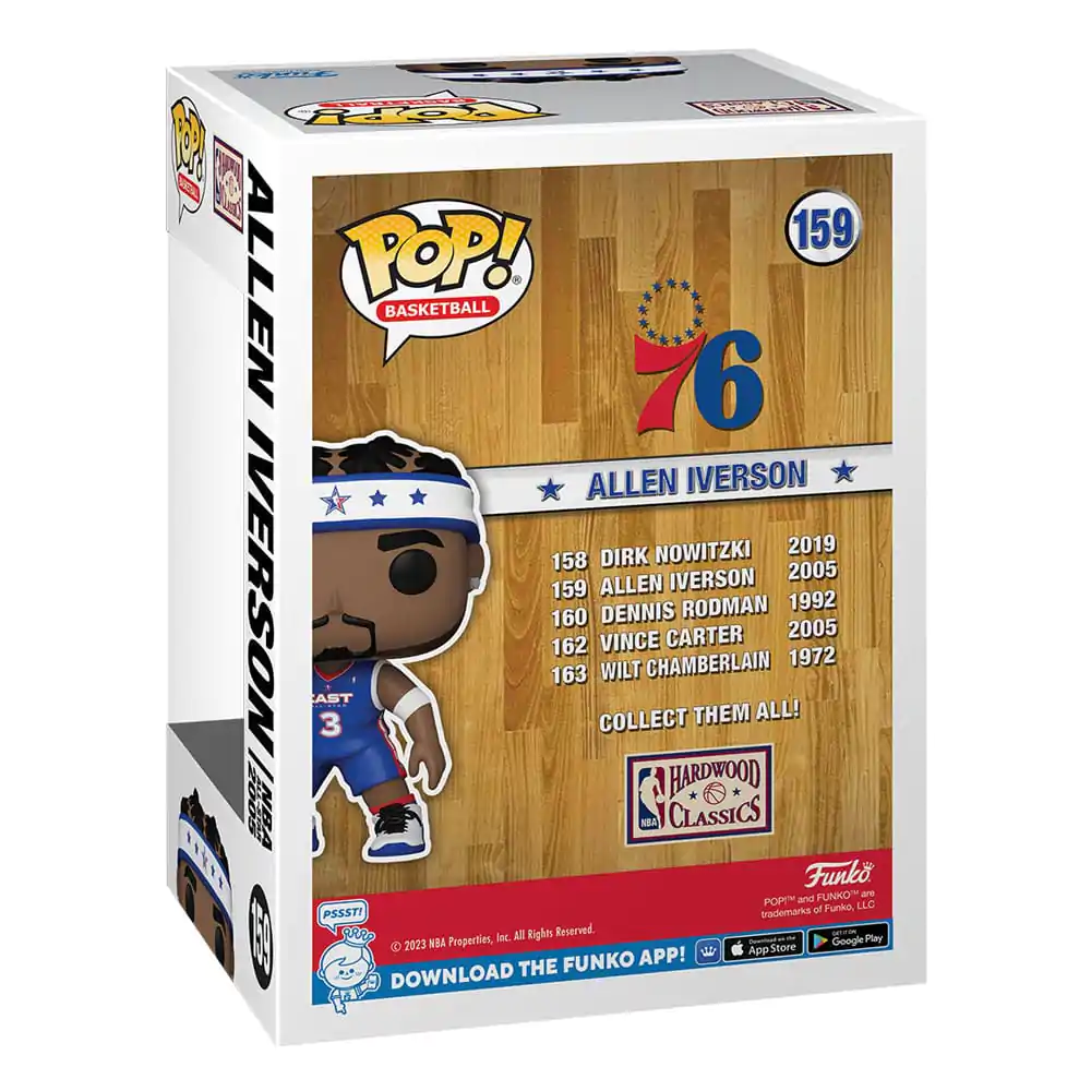 NBA Legends POP! Sportska Vinilna Figura Allen Iverson (2005) 9 cm fotografija proizvoda