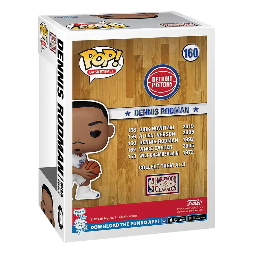 NBA Legends POP! Sportska Vinil Figura Dennis Rodman (1992) 9 cm fotografija proizvoda