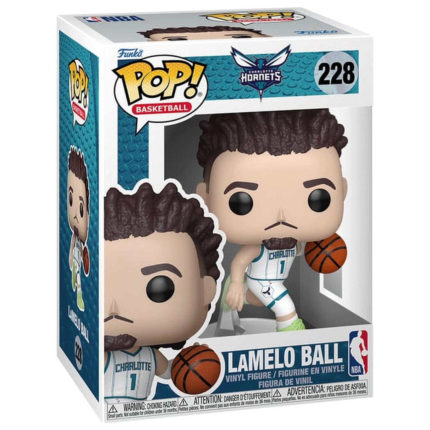 NBA Legends Funko POP! Sports Vinilna figura Hornets- Lamelo Ball (Home) 9 cm fotografija proizvoda