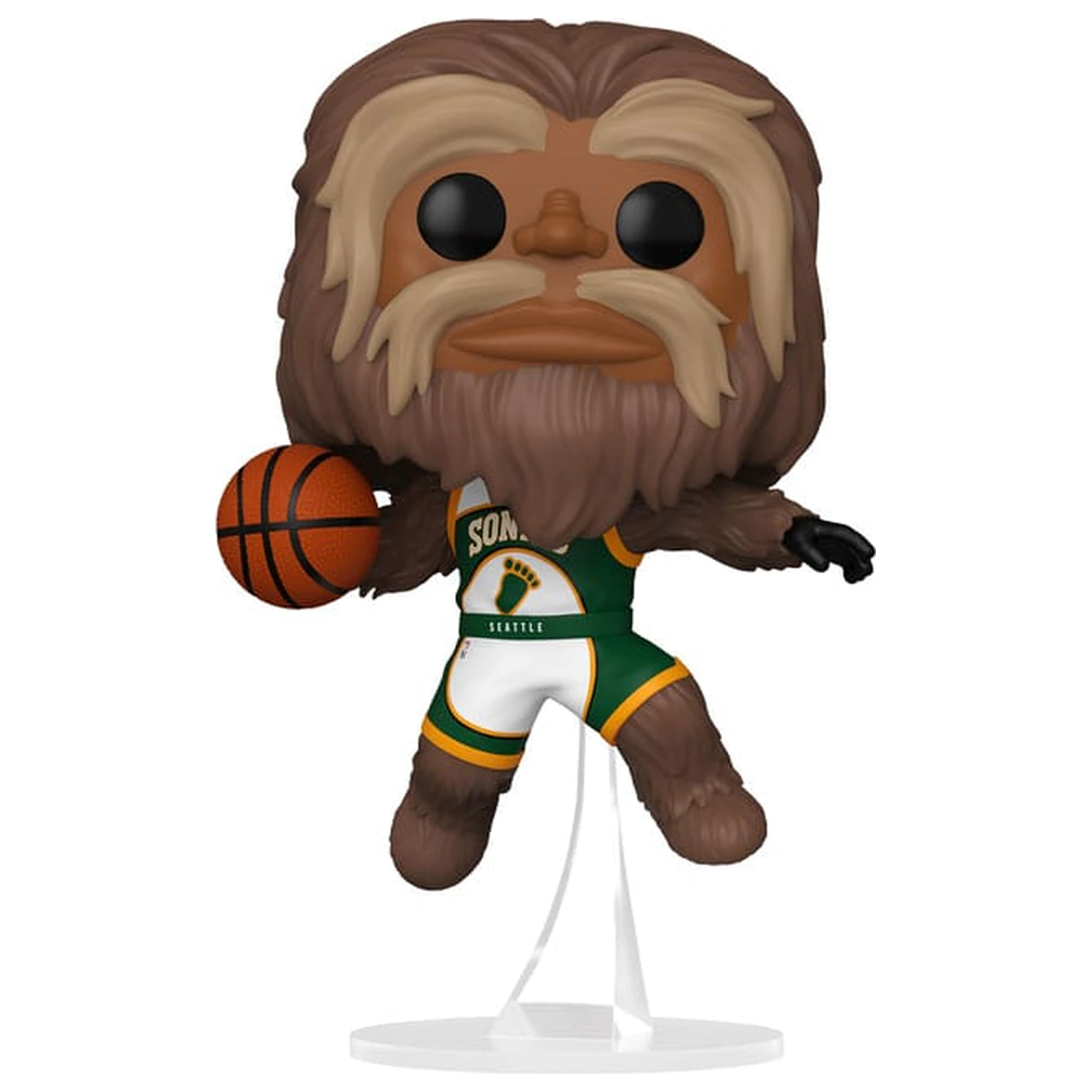 NBA Legends Funko POP! Sports Vinilna figura Maskote Sonics- Sasquatch 9 cm fotografija proizvoda