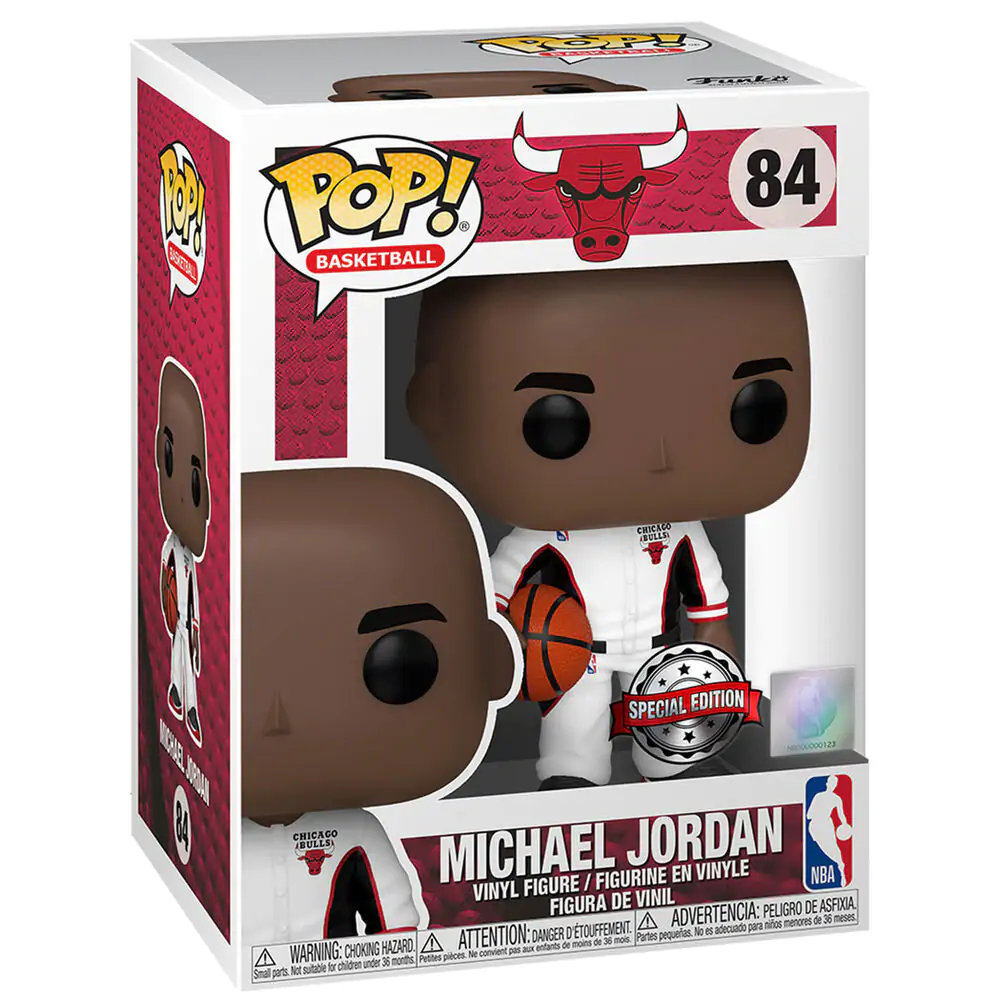 NBA Legends Funko POP! Sportska Vinil Figura Michael Jordan (Bulls White Warmup) Exclusive 9 cm fotografija proizvoda