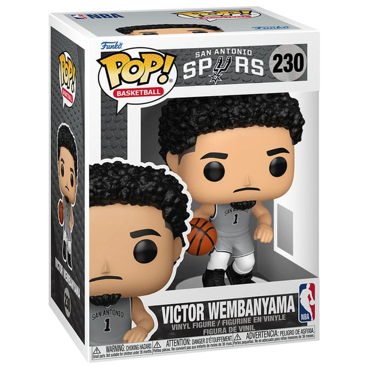 NBA Legends Funko POP! Sports Vinilna figura Spurs- Victor Wembanyama (SE) 9 cm fotografija proizvoda