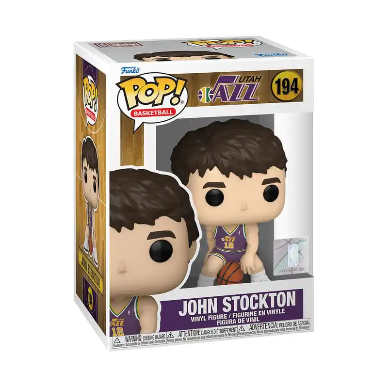 NBA Legends Funko POP! Sports Vinyl Figura Utah Jazz: John Stockton (Rookie Season) 9 cm fotografija proizvoda