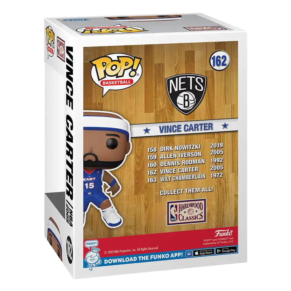 NBA Legends POP! Sports Vinyl Figura Vince Carter (2005) 9 cm fotografija proizvoda