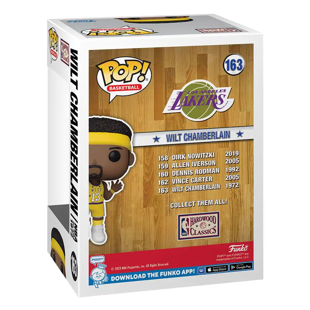 NBA Legends POP! Sportska Vinyl Figura Wilt Chamberlain (1973) 9 cm fotografija proizvoda