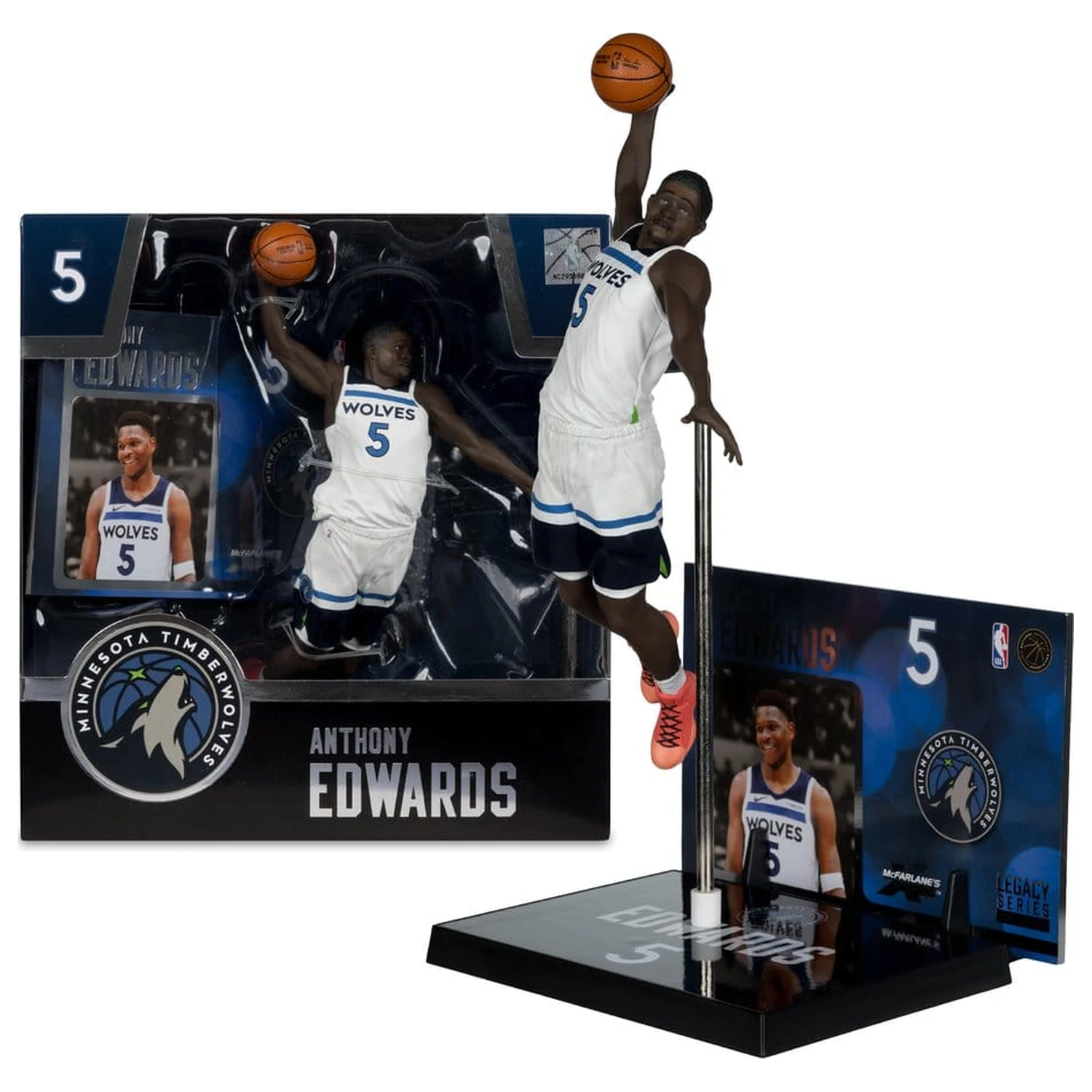 NBA McFarlane's SportsPicks Figura Anthony Edwards (Minnesota Timberwolves) 21 cm fotografija proizvoda