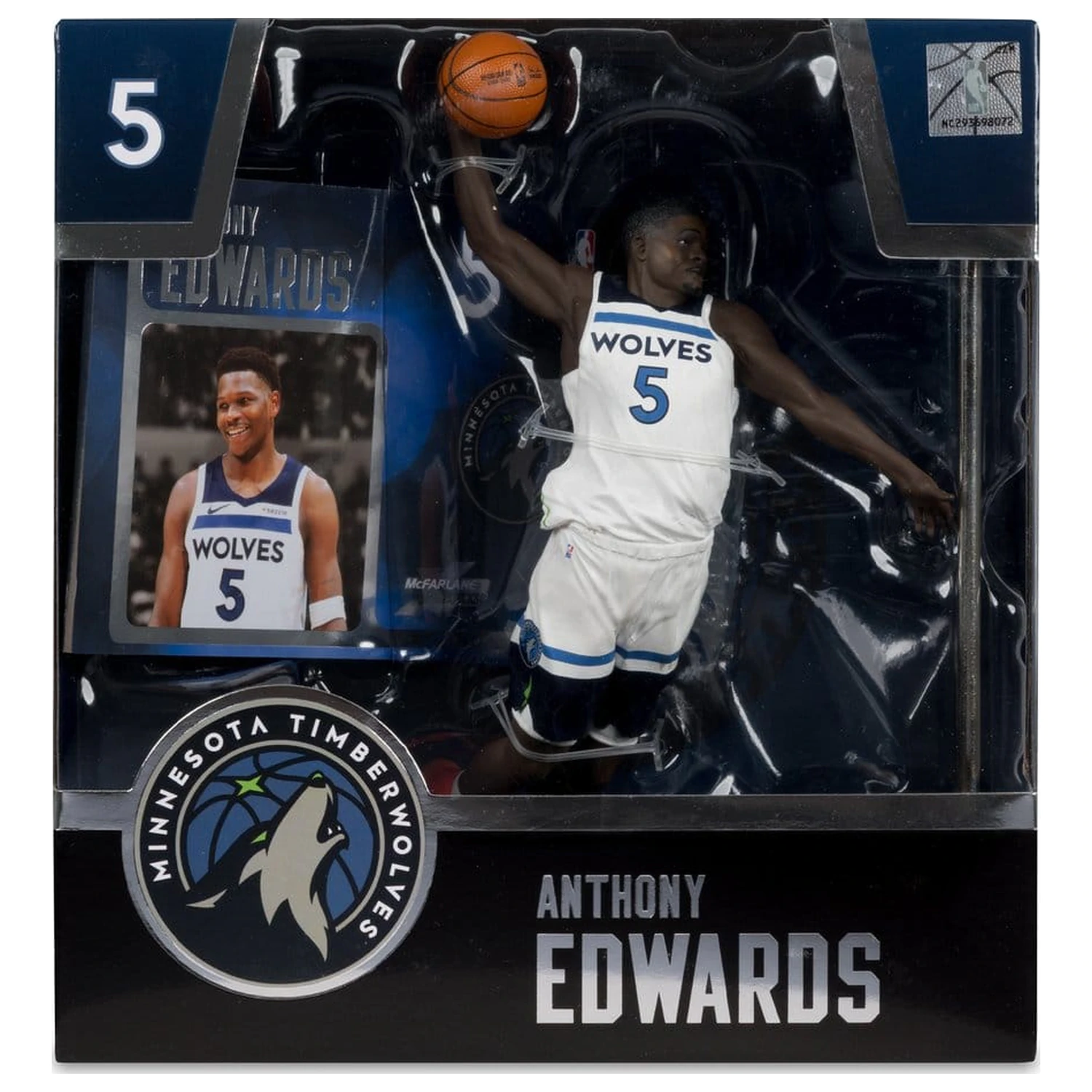 NBA McFarlane's SportsPicks Figura Anthony Edwards (Minnesota Timberwolves) 21 cm fotografija proizvoda
