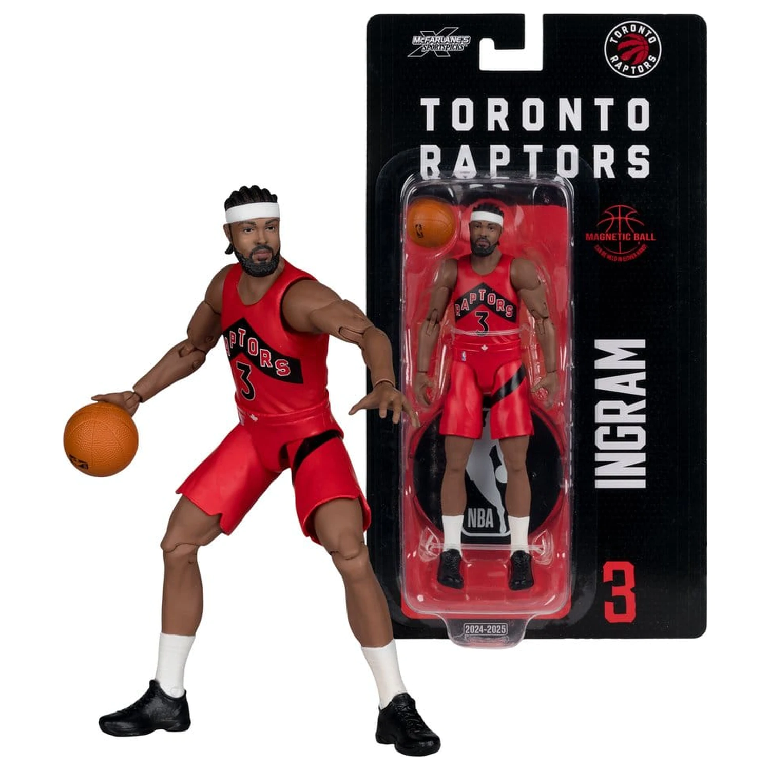 NBA SportsPicks Action Figure Brandon Ingram (Toronto Raptors) 16 cm fotografija proizvoda