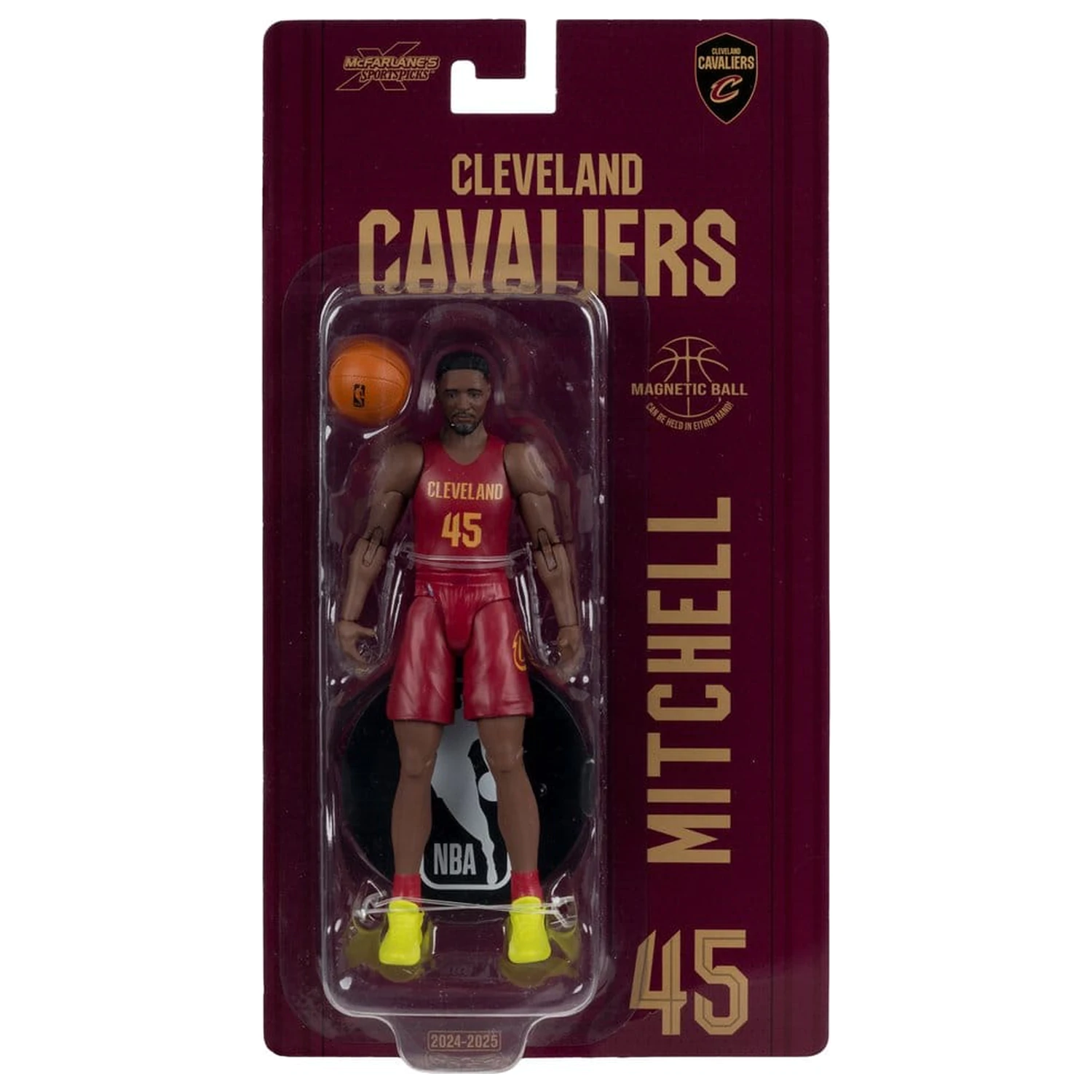 NBA SportsPicks Action Figure Donovan Mitchell (Cleveland Cavaliers) 15 cm fotografija proizvoda