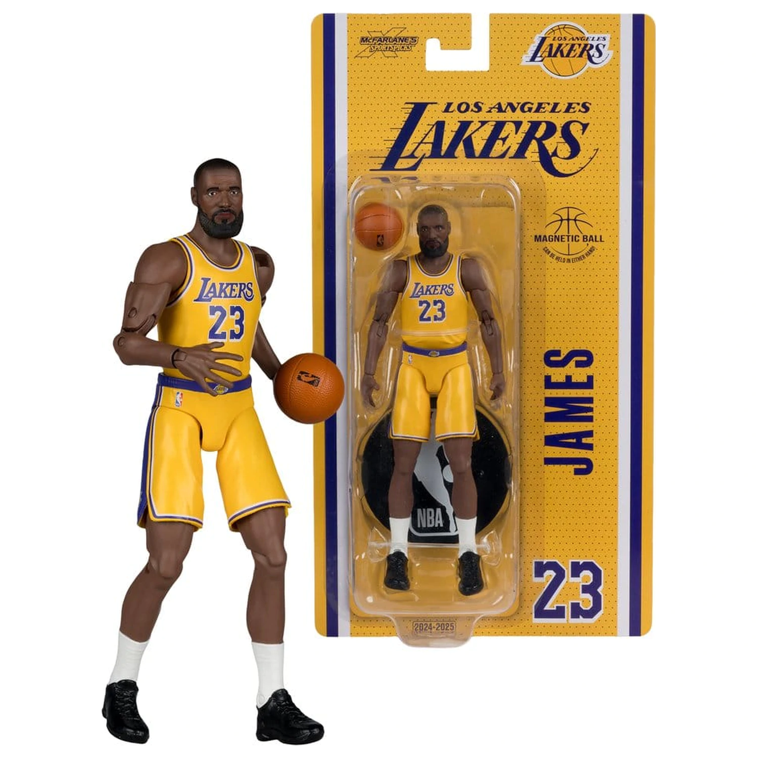 NBA SportsPicks Action Figure Lebron James (Los Angeles Lakers) 16 cm fotografija proizvoda