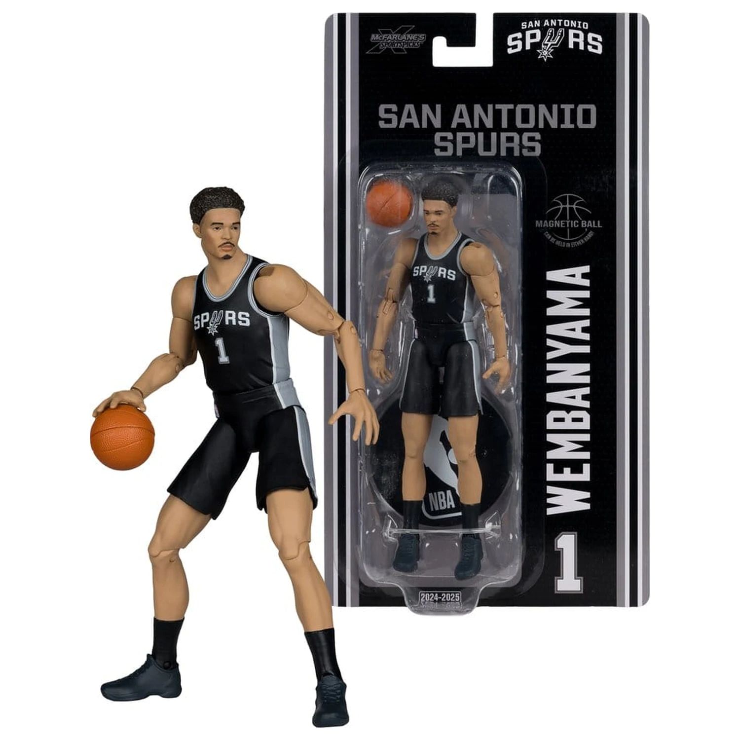 NBA SportsPicks akcijska figura Victor Wembanyama (San Antonio Spurs) 17 cm fotografija proizvoda