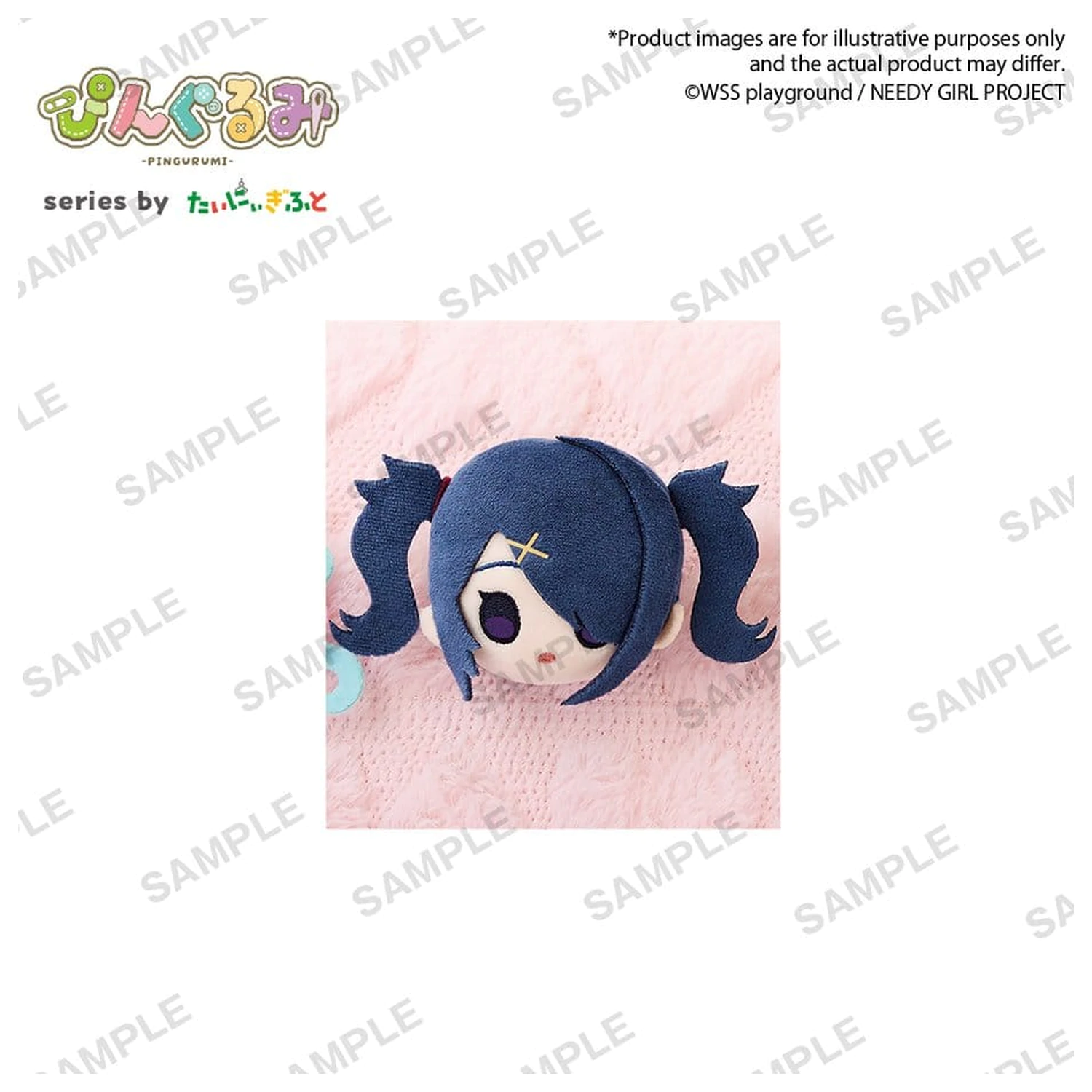 Needy Girl Overdose Pingurumi Mini figura Ame-chan 8 cm fotografija proizvoda
