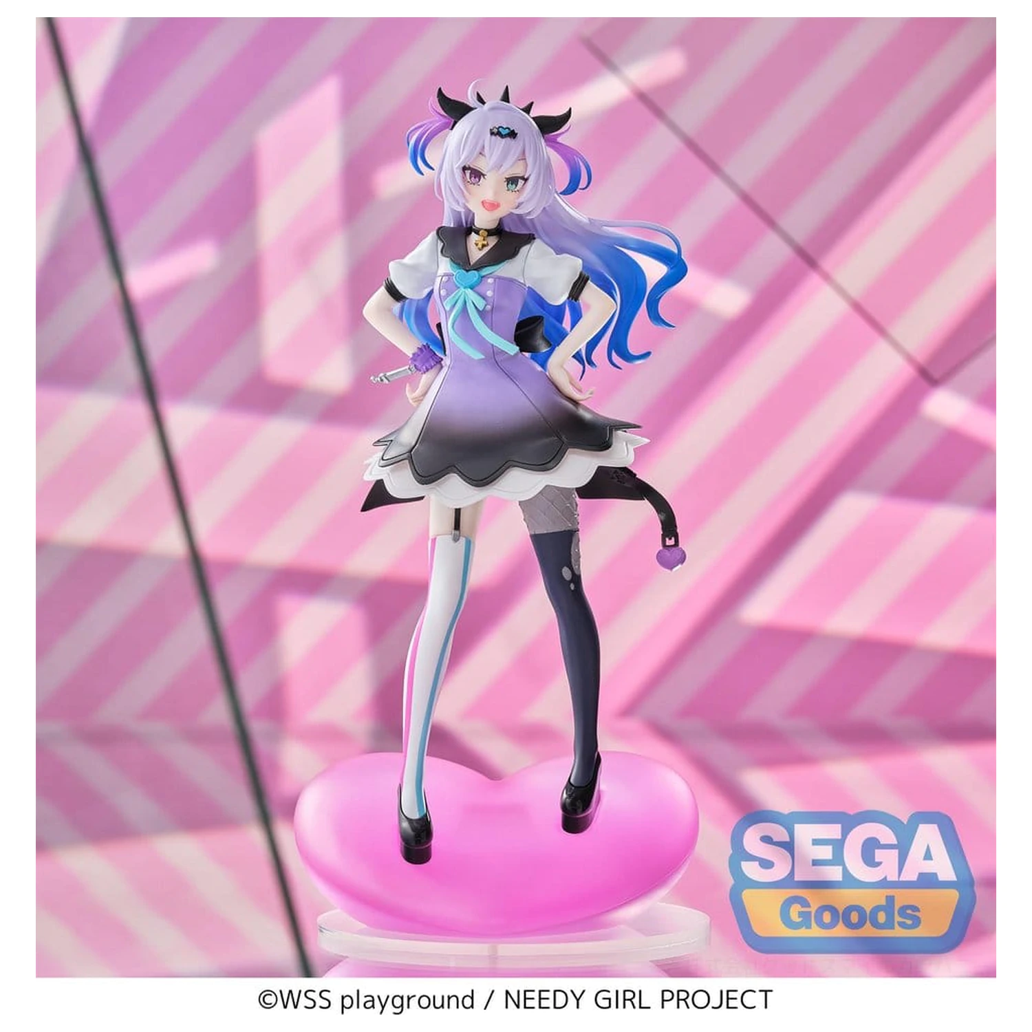 Needy Girl Overdose XStellar PVC Figura PURPLE LOLLIPOP 20 cm fotografija proizvoda