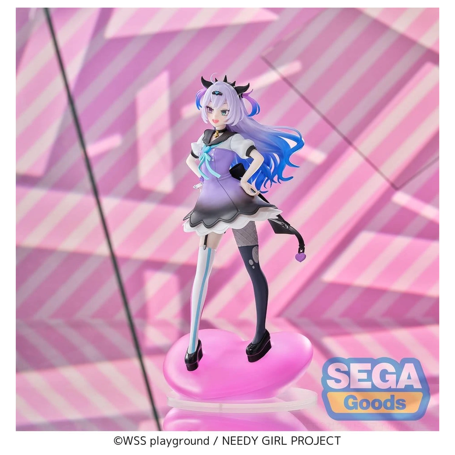 Needy Girl Overdose XStellar PVC Figura PURPLE LOLLIPOP 20 cm fotografija proizvoda
