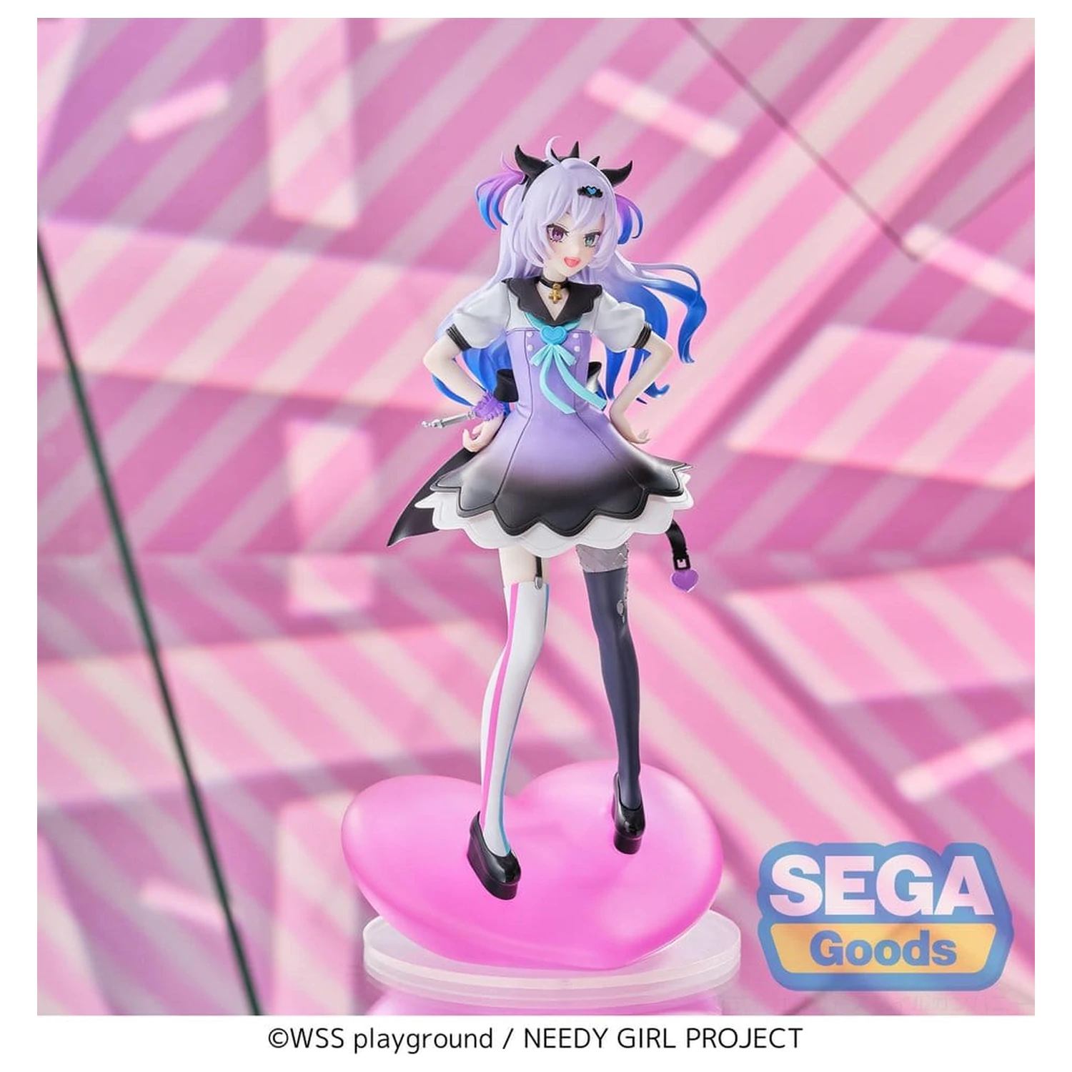 Needy Girl Overdose XStellar PVC Figura PURPLE LOLLIPOP 20 cm fotografija proizvoda
