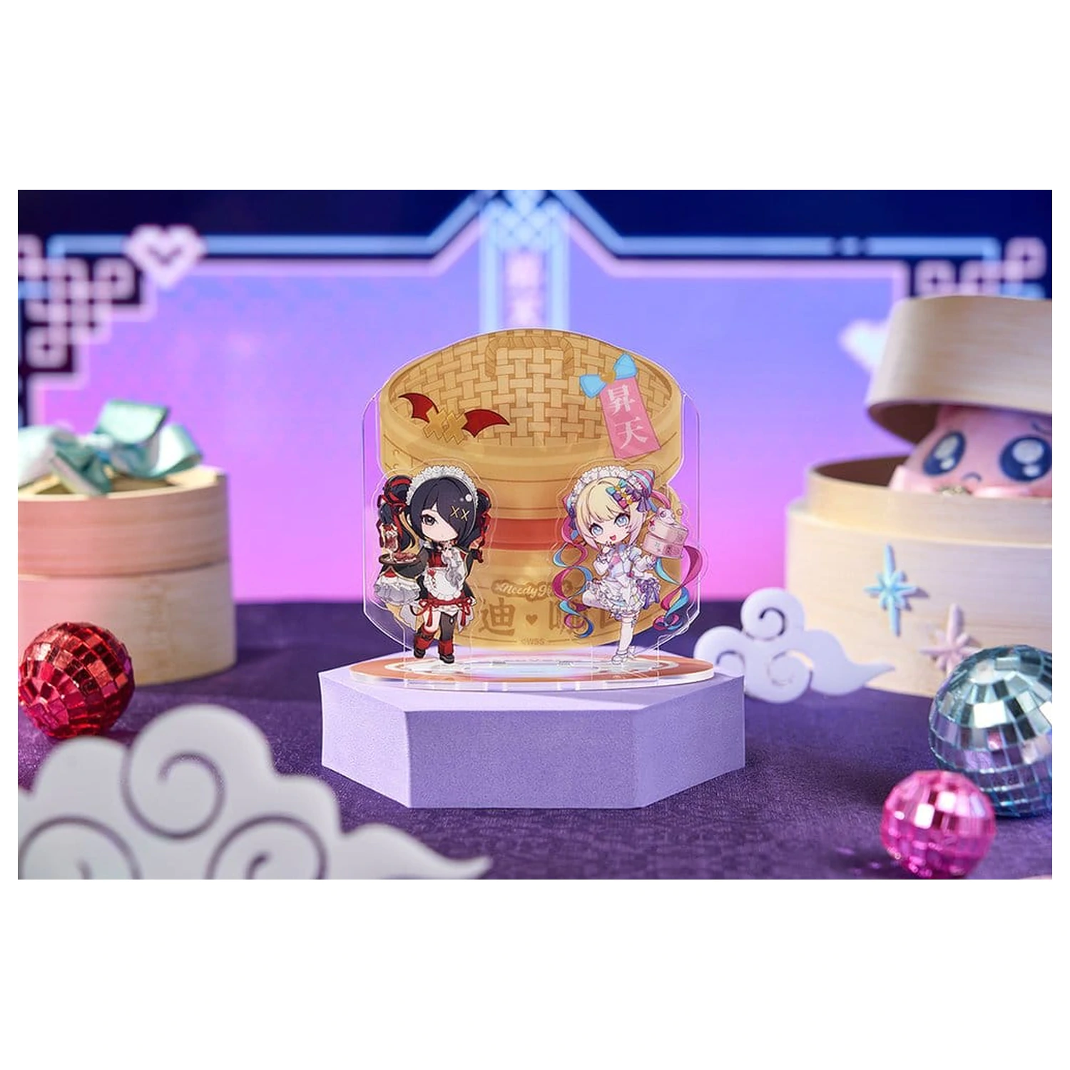 Needy Streamer Overload Needy Streamer Chinese Restaurant Series Akrilna diorama Chibi fotografija proizvoda