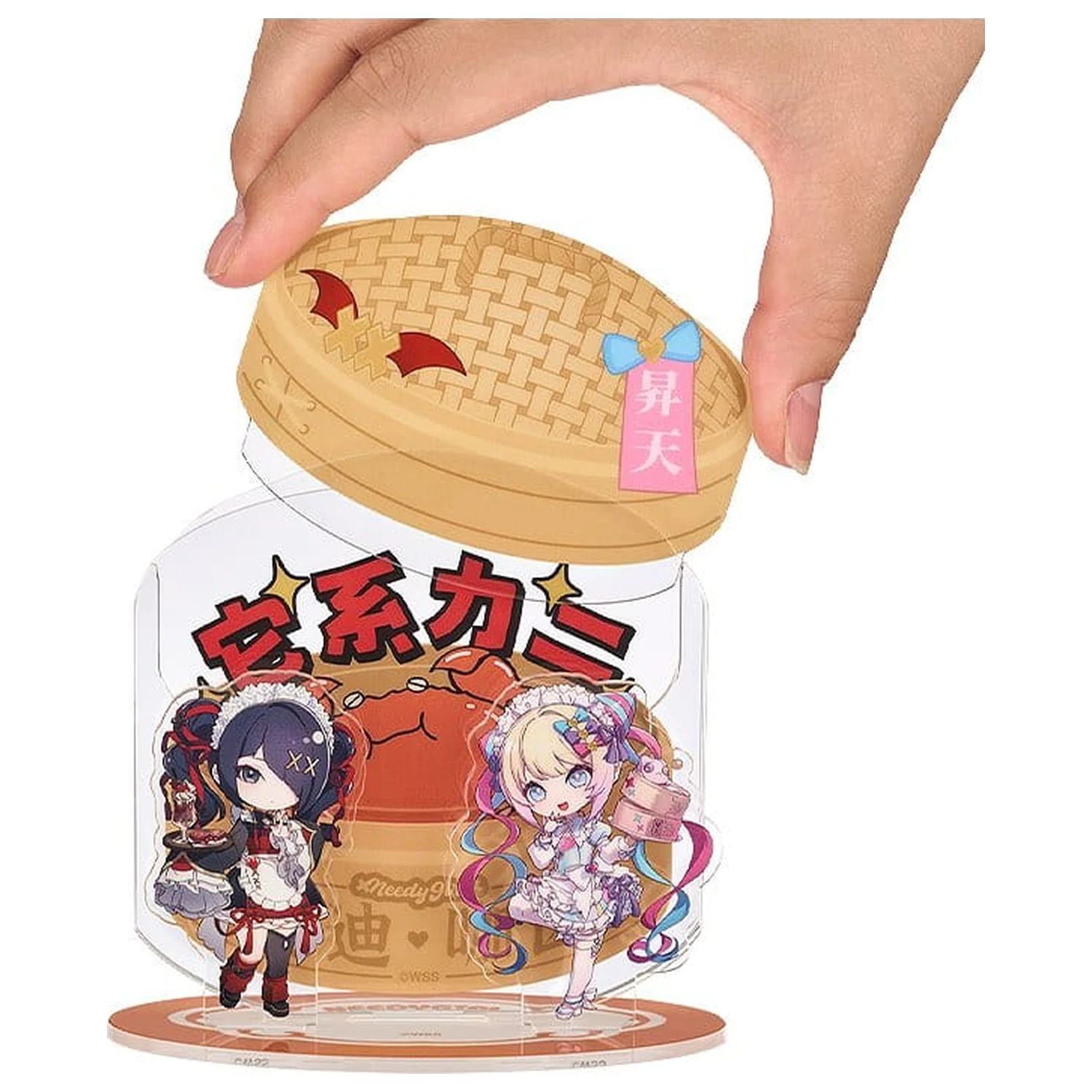 Needy Streamer Overload Needy Streamer Chinese Restaurant Series Akrilna diorama Chibi fotografija proizvoda