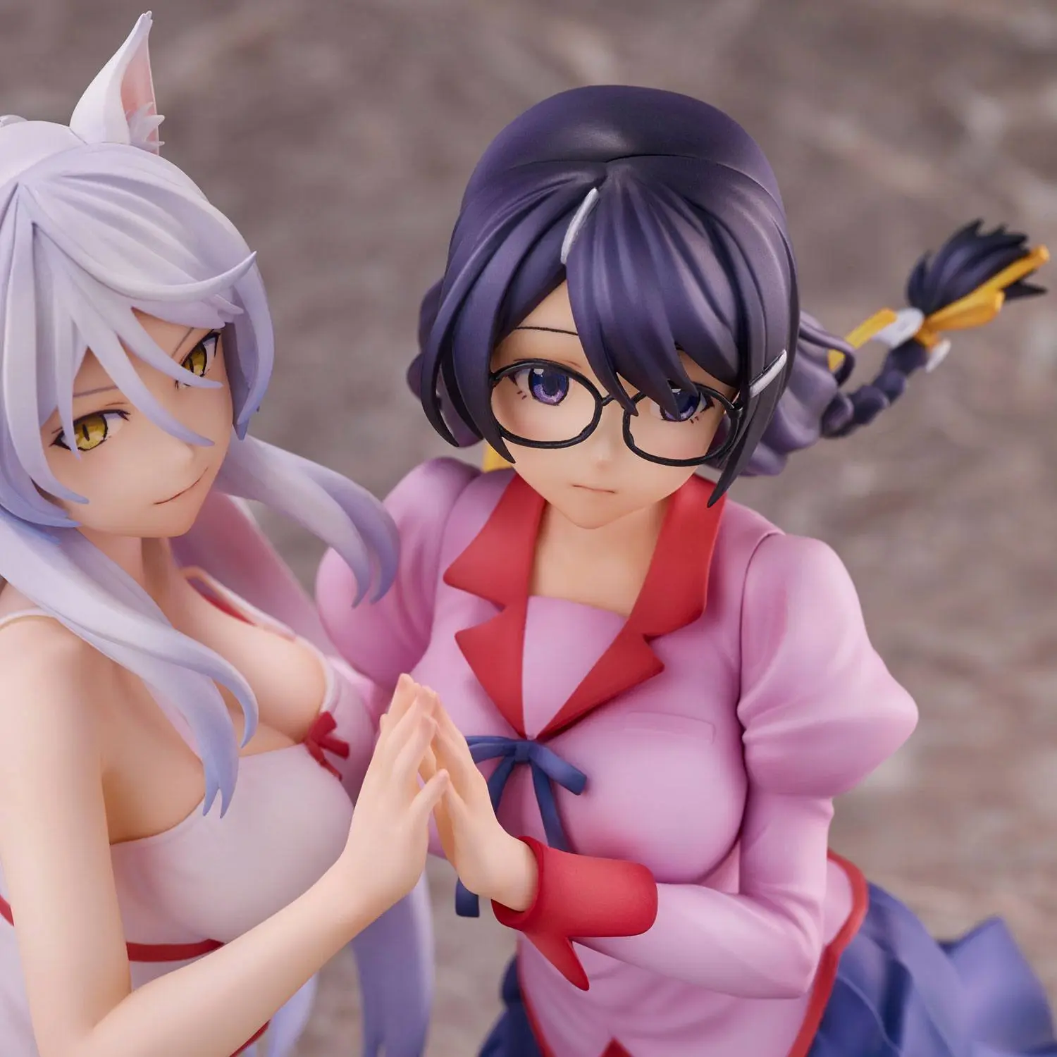 Nekomonogatari Monogatari Series PVC Figure Tsubasa Hanekawa Set (re-run) 19 cm fotografija proizvoda