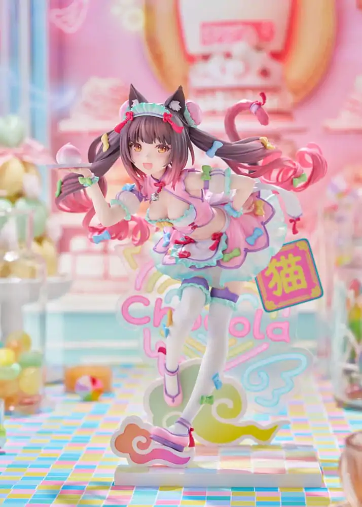 Nekopara PVC Kip 1/7 Chocola Dreamy Cute China Ver. 20 cm fotografija proizvoda