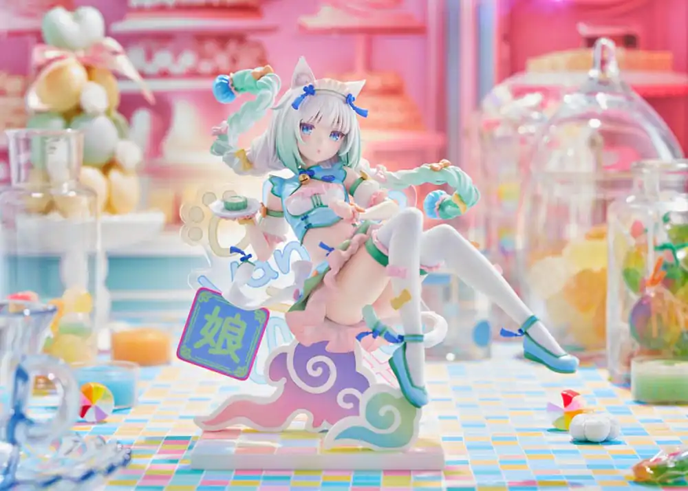 Nekopara PVC kip 1/7 Vanilla Dreamy Cute China verzija 17 cm fotografija proizvoda