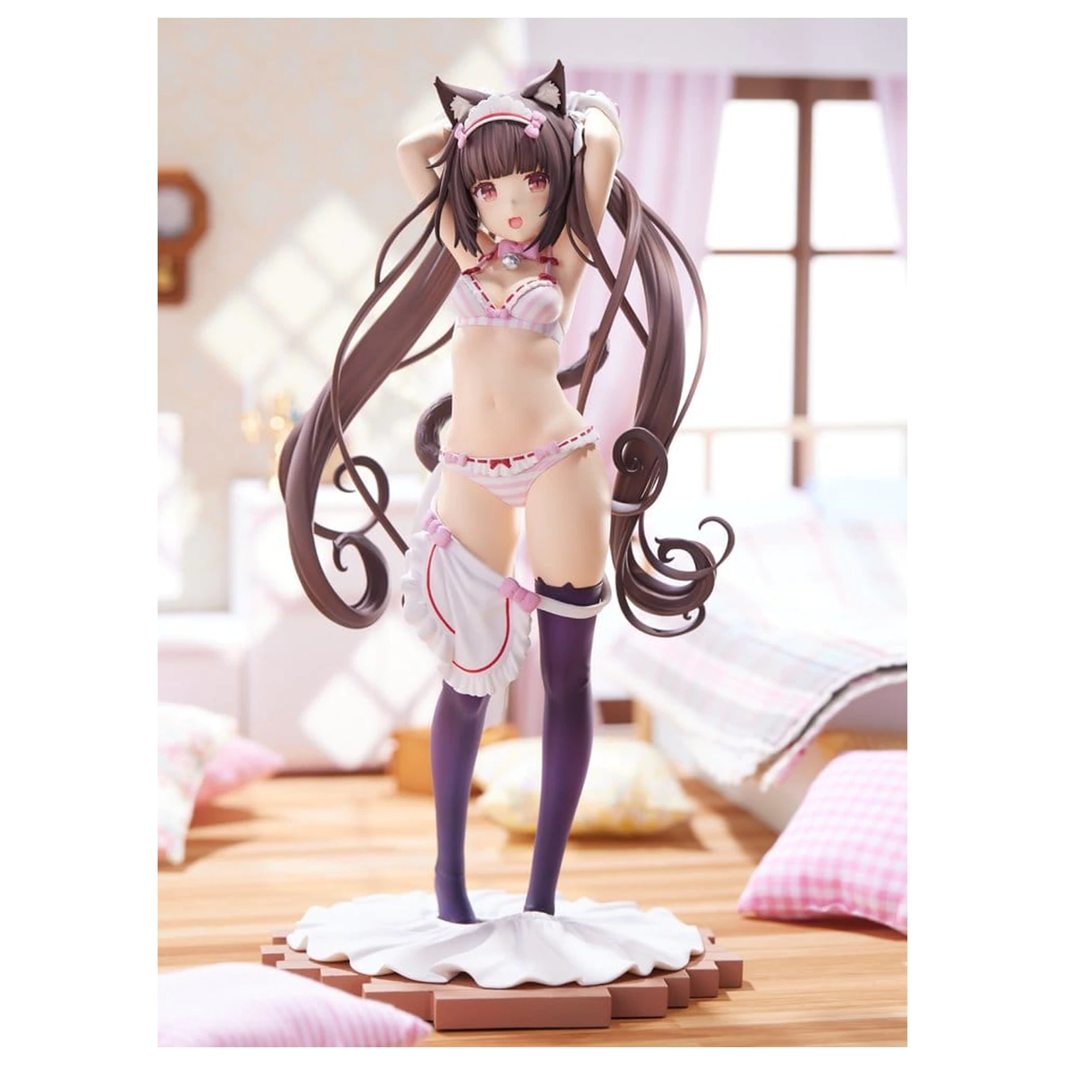 Nekopara PVC Figura 1/7 Chocola Dress up time 24 cm fotografija proizvoda