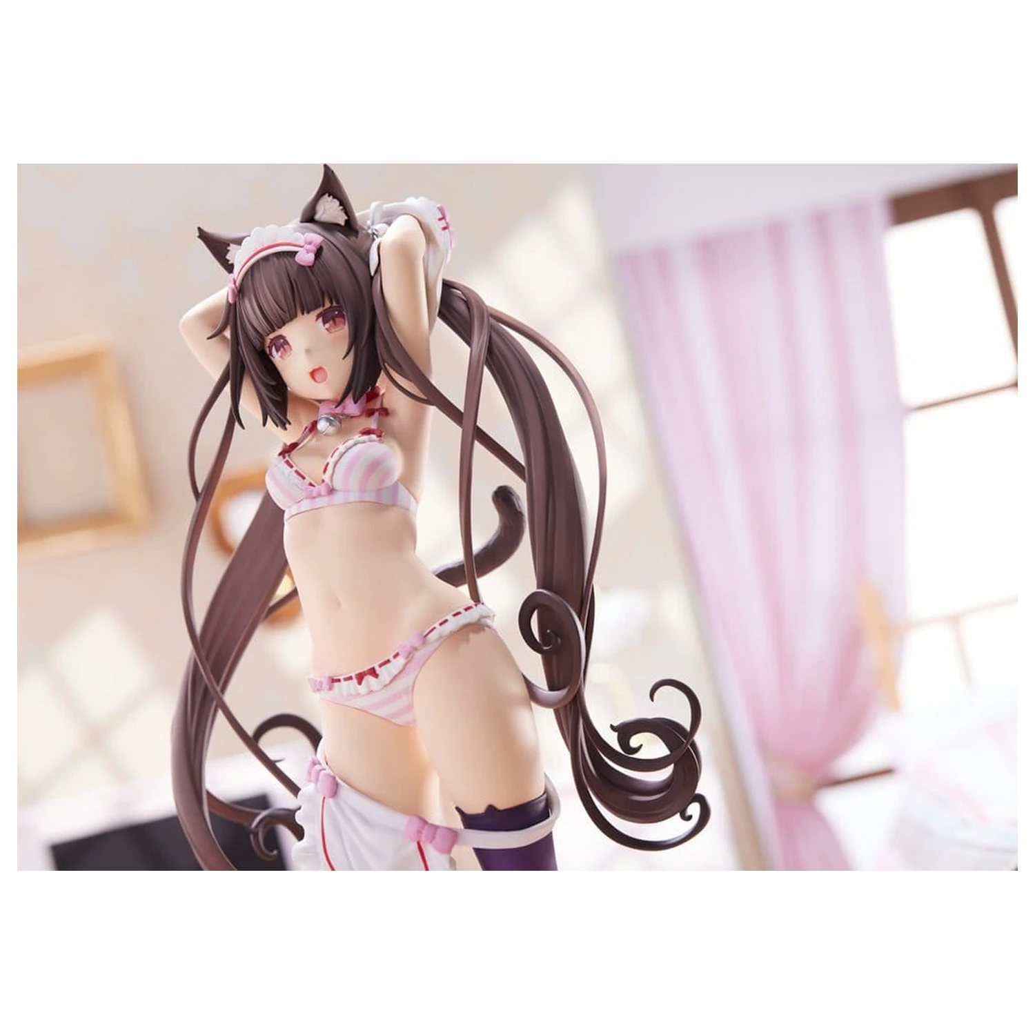 Nekopara PVC Figura 1/7 Chocola Dress up time 24 cm fotografija proizvoda