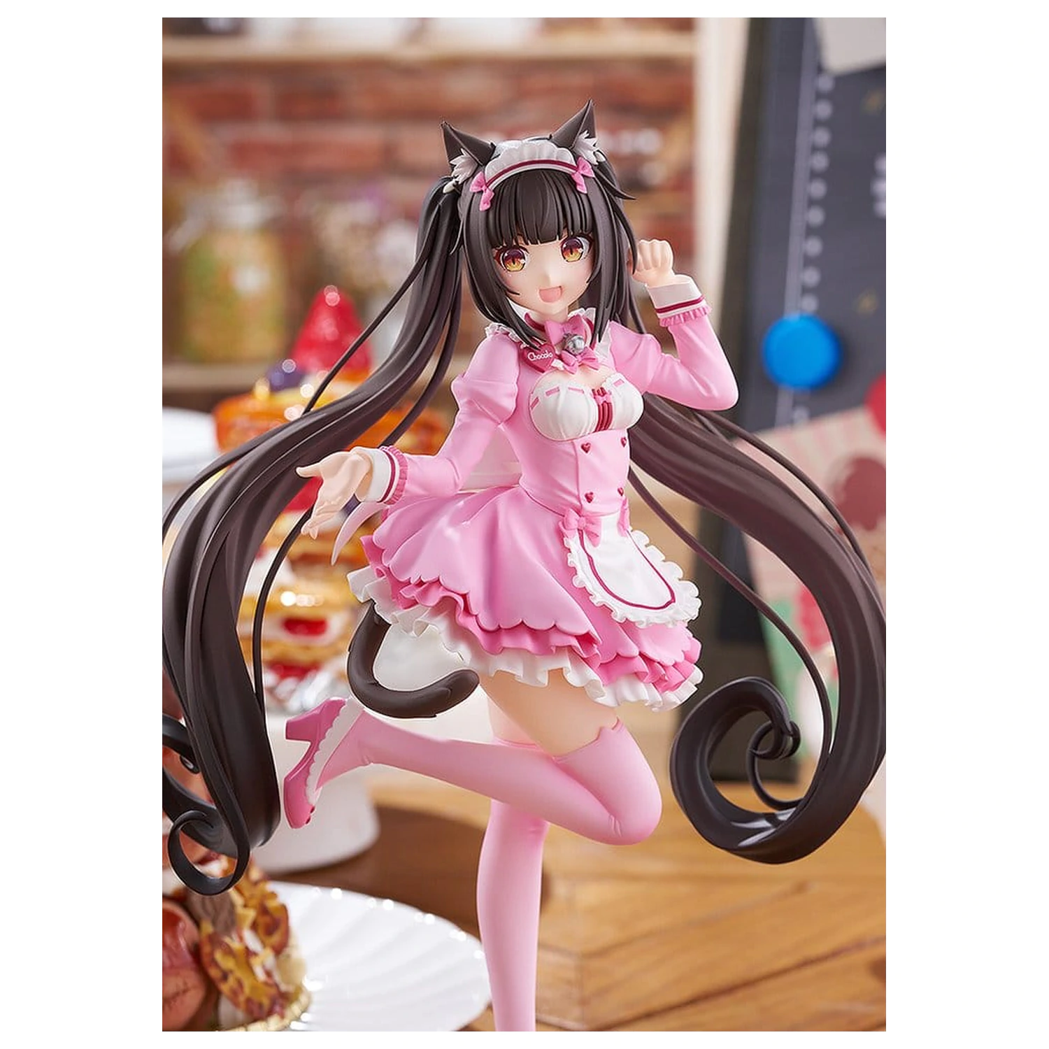Nekopara Sekai Connect Pop Up Parade PVC figura Chocola: Winter Clothes Ver. L veličine 22 cm fotografija proizvoda